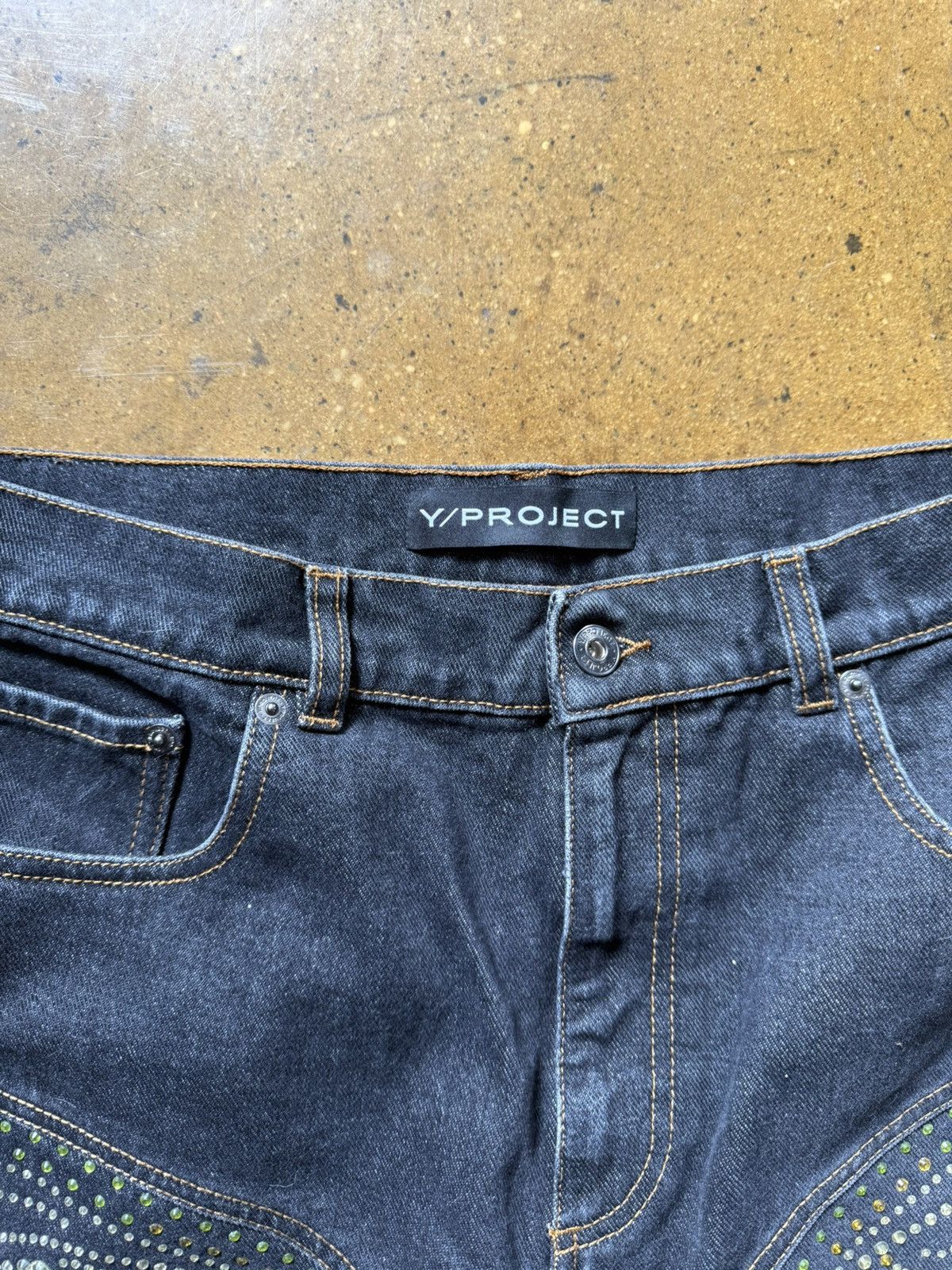 Y/Project Y Project Crystal SSENSE exlcusive denim Size US 31 - 5 Thumbnail