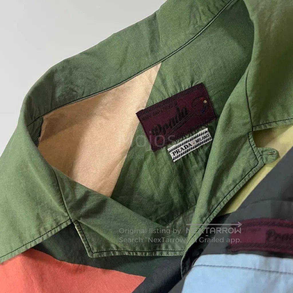 Prada Prada Coffee Painting Shirt. Size US XS / EU 42 / 0 - 5 Thumbnail
