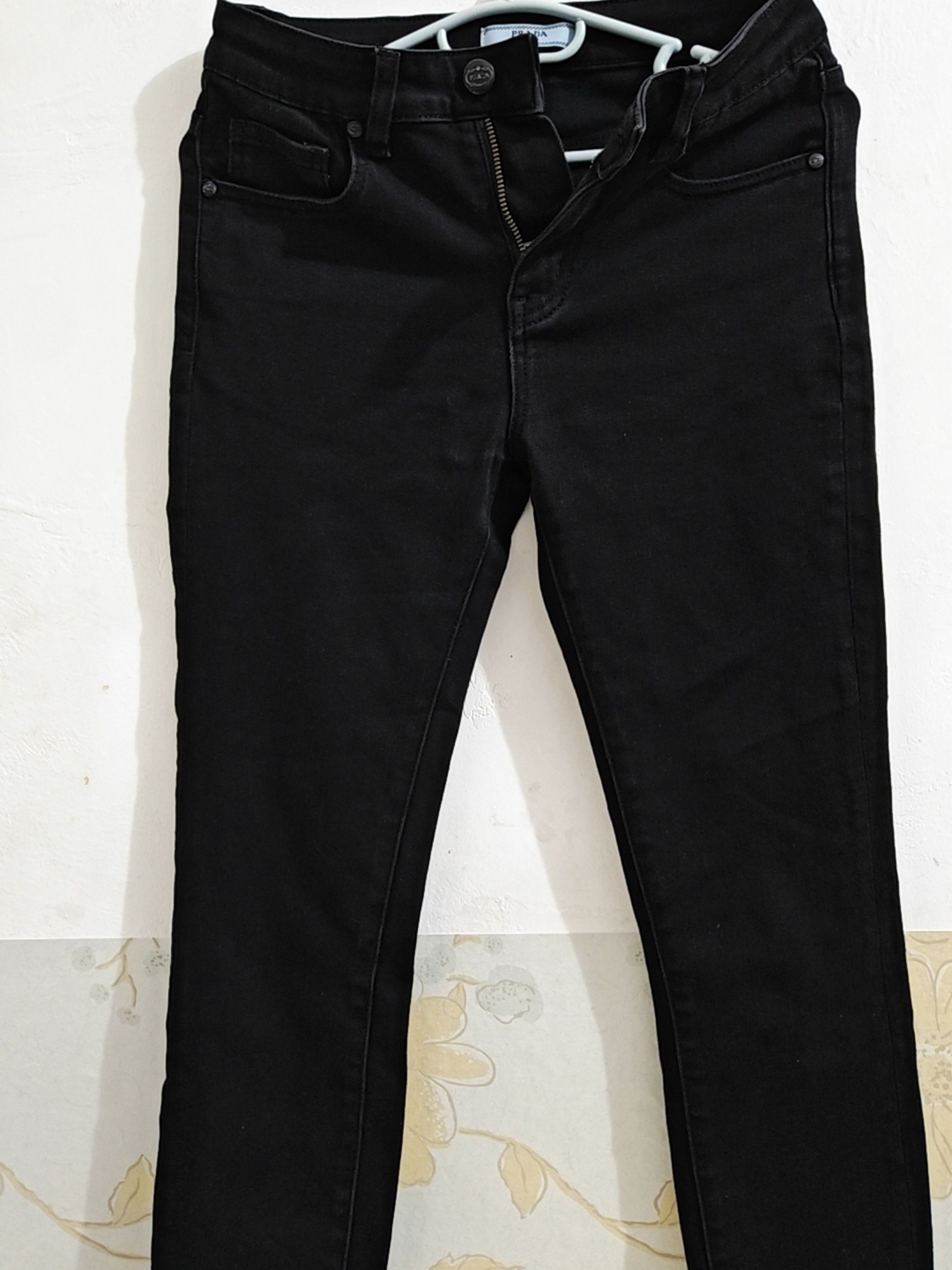 Prada Prada Black Denim Jeans Size 26 Size US 26 / EU 42 - 1 Thumbnail