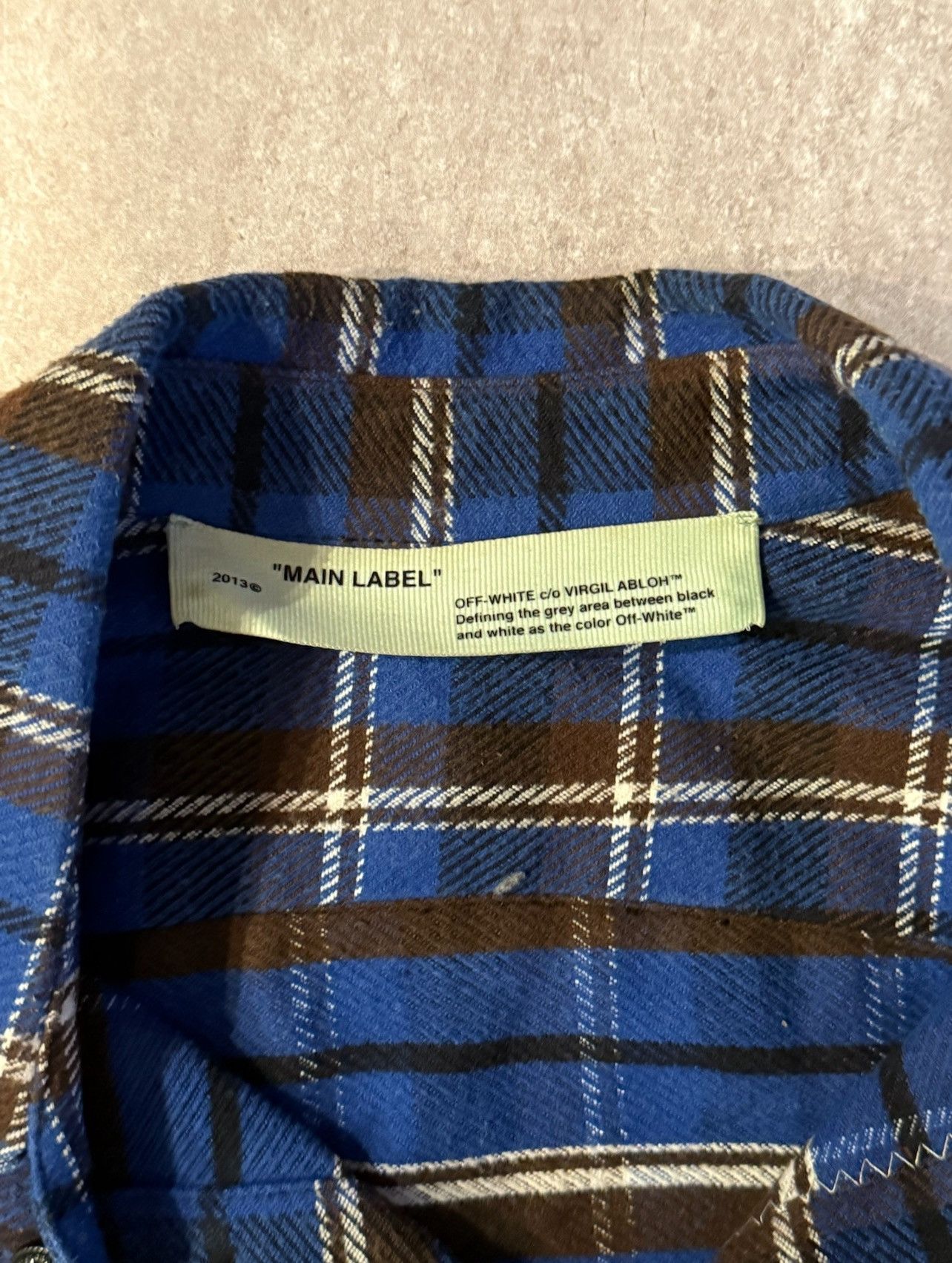 Off-White Off-White Flannel Size US L / EU 52-54 / 3 - 2 Thumbnail