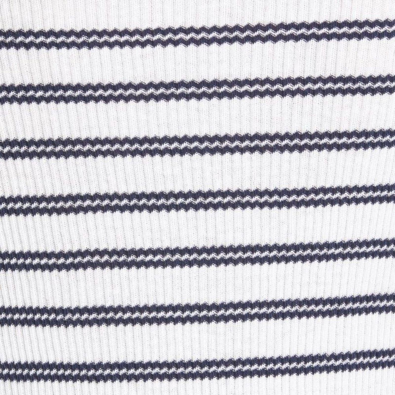 Vince Stripe Ribbed Boatneck Cotton Sweater from Vince Size XS / US 0-2 / IT 36-38 - 11 Thumbnail