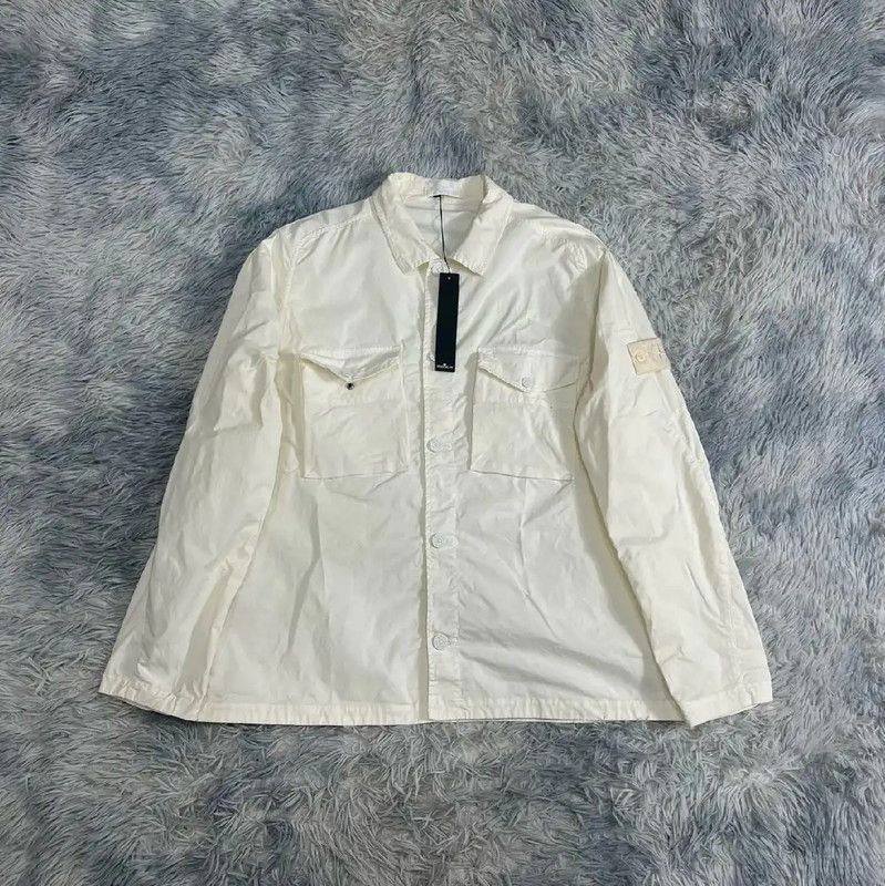 Stone Island Stone Island Casual White Outerwear for Men 0089 Size US XXL / EU 58 / 5 - 1 Thumbnail