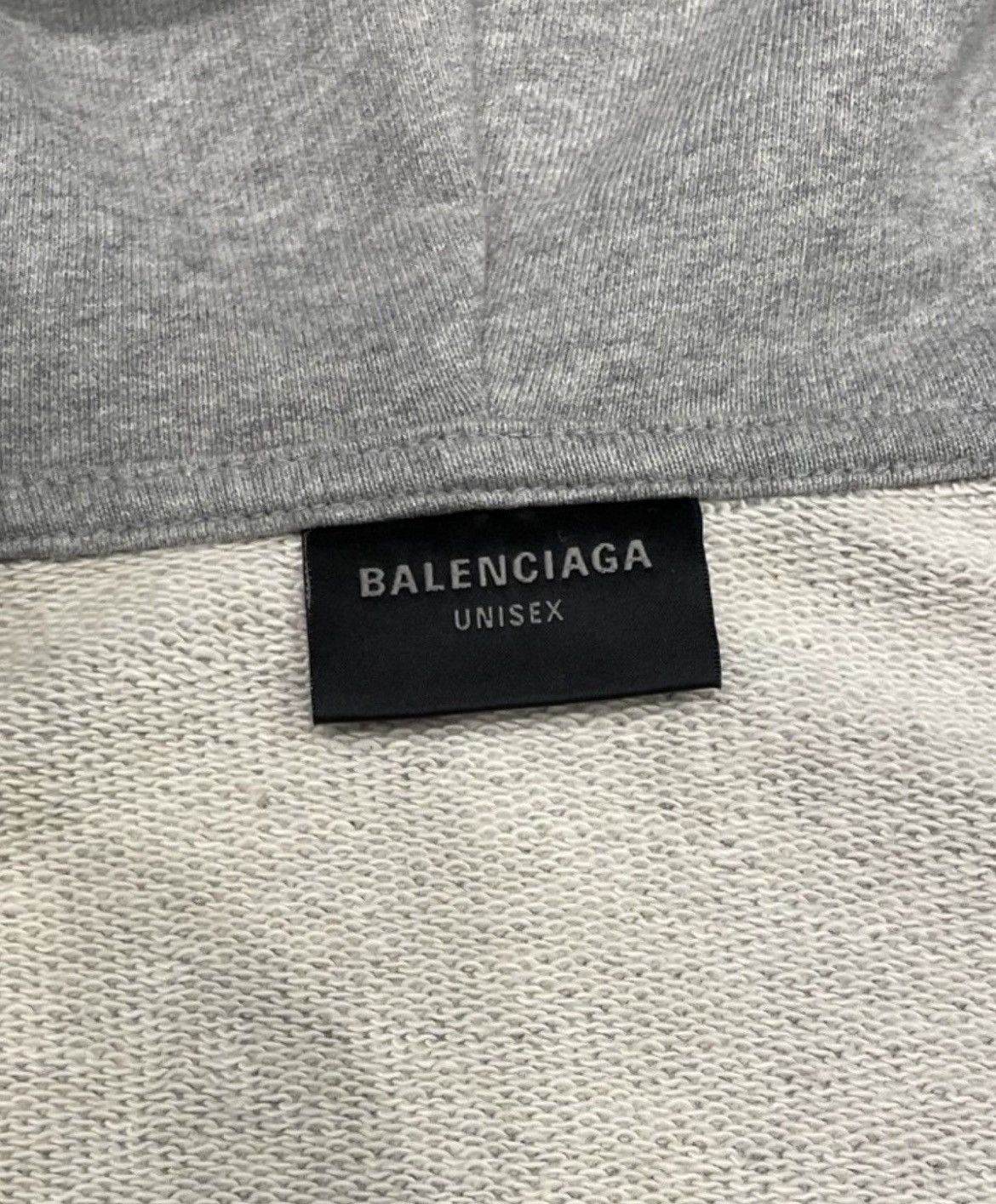 Balenciaga SS23 Balenciaga Skater Graffiti Distressed Zip Up Hoodie Size US M / EU 48-50 / 2 - 9 Thumbnail