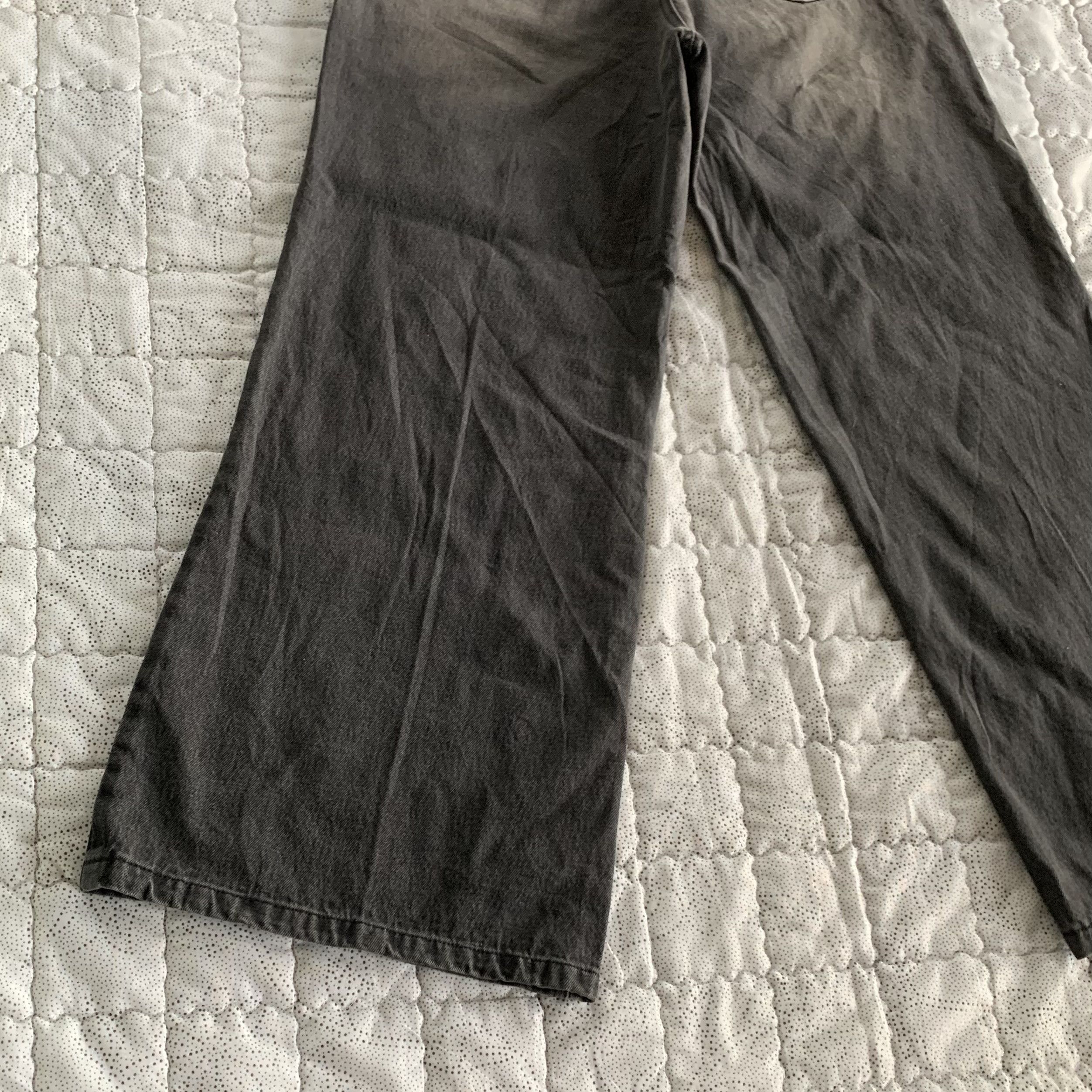 Japanese Brand Rare Mono Mart Baggy Wide Leg Jeans Japanese Brand Size US 27 - 12 Thumbnail