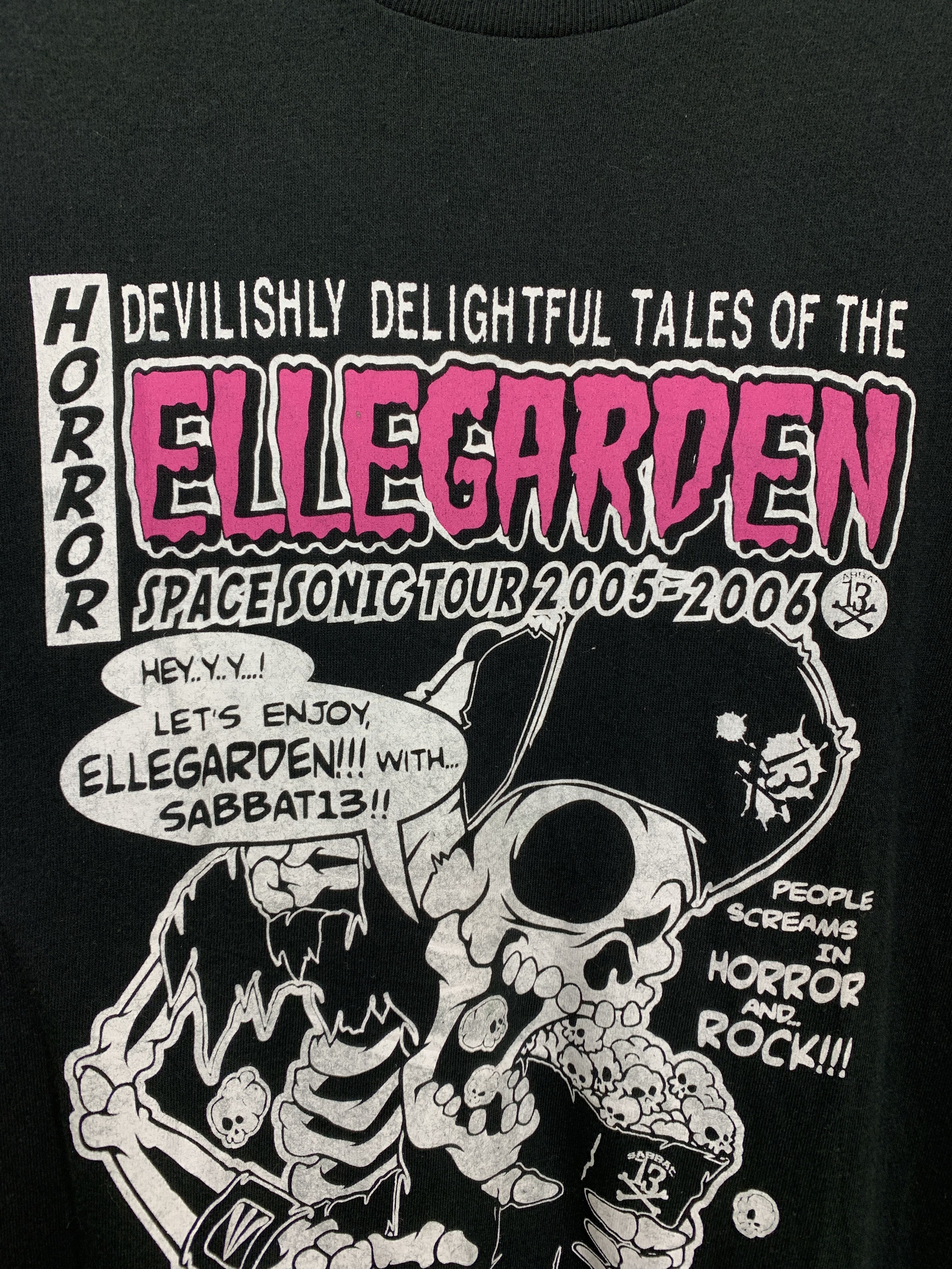Band Tees Y2K Vintage ELLEGARDEN Space Sonic Tour T Shirt #2219/22 Size US M / EU 48-50 / 2 - 3 Thumbnail
