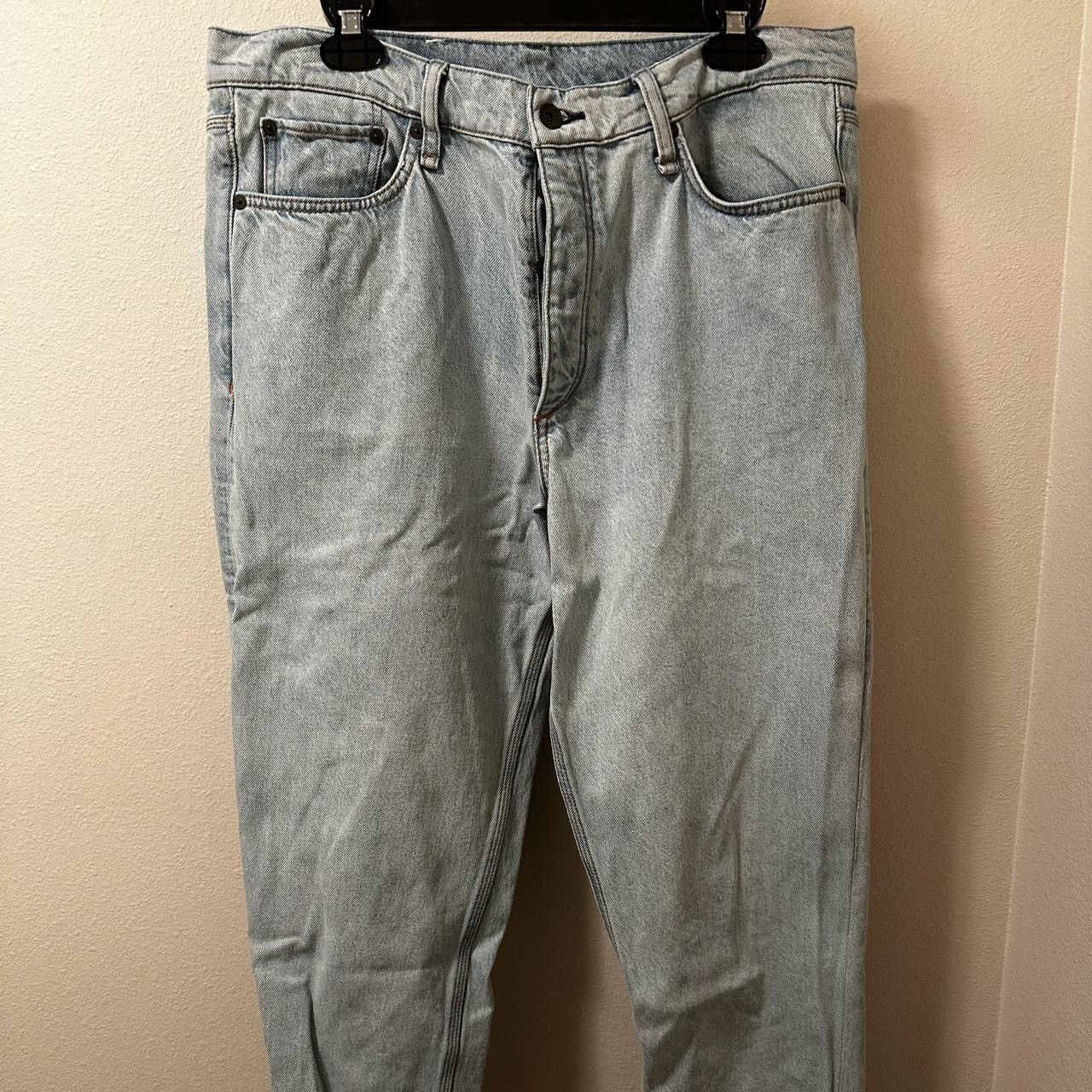 Rag & Bone Rag & Bone Beck Cropped Tapered Denim Jeans Size 34W Size US 34 / EU 50 - 3 Thumbnail