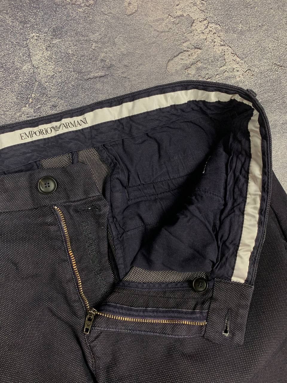 Emporio Armani Emporio Armani Pants Size 50 Dark Blue Trousers Bulgaria Size US 34 / EU 50 - 9 Thumbnail