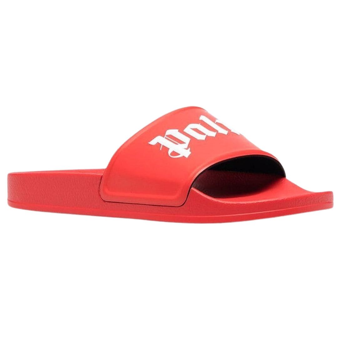 Palm Angels Palm Angels Mens Slides in Red Size US 9 / EU 42 - 2 Thumbnail