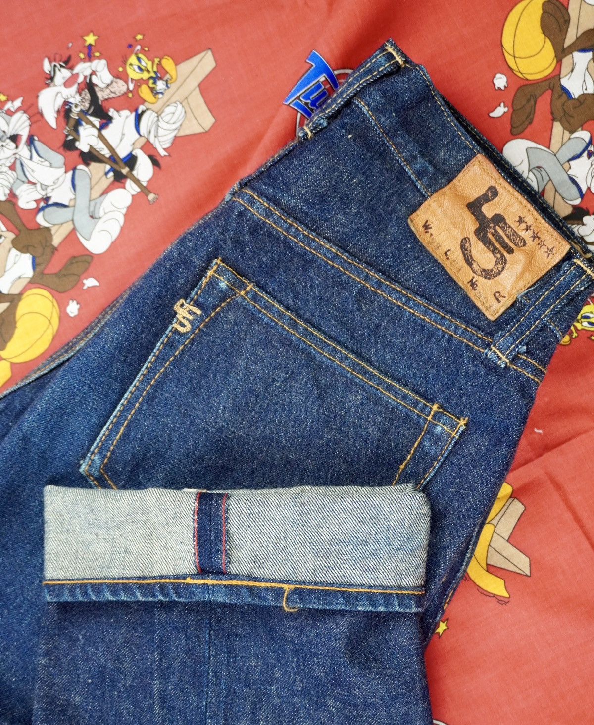45rpm × Japanese Brand × Vintage Vintage 45Rpm L5 Red Selvedge Rare Like New Size US 27 - 2 Thumbnail