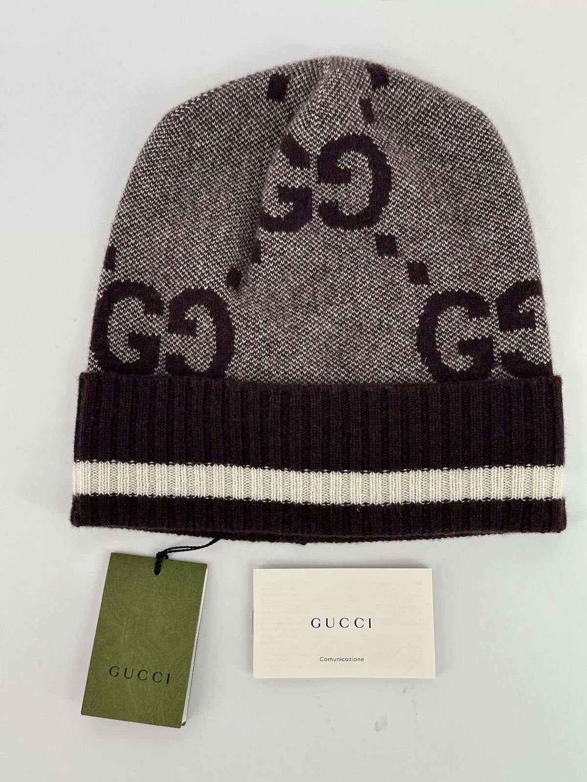Gucci new Gucci hat cashmere size-M-58cm Size ONE SIZE - 5 Thumbnail