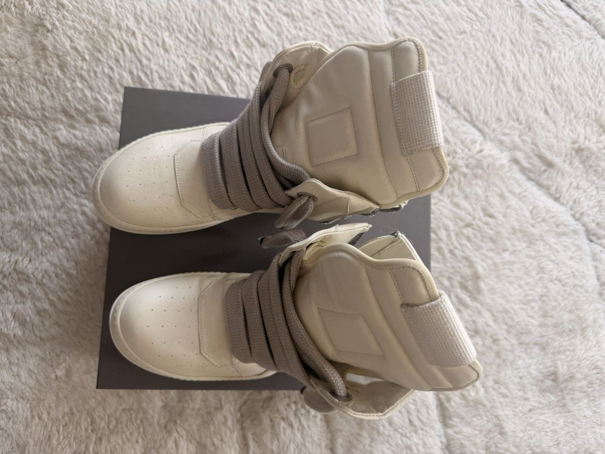 Rick Owens Milk Geobasket Size US 11 / EU 44 - 3 Thumbnail
