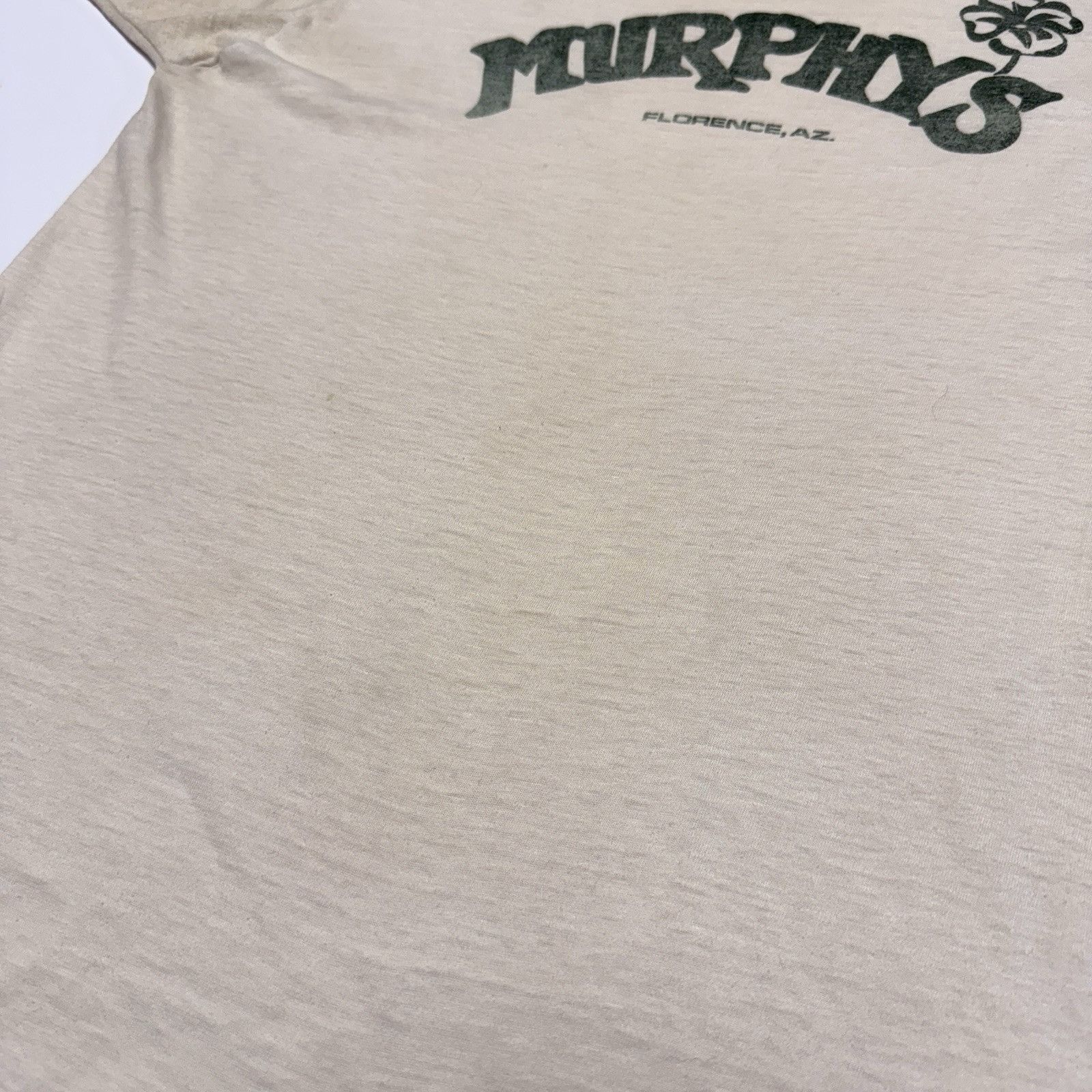 Vintage Vintage 80s Murphys Bar Shirt White Ringer Arizona Tourist Size US M / EU 48-50 / 2 - 8 Thumbnail