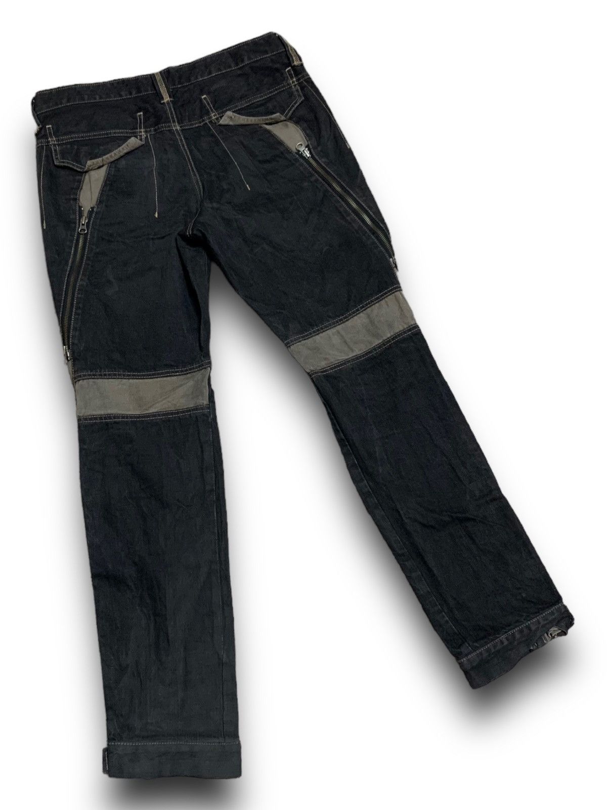 Designer × Japanese Brand × PPFM PPFM MULTI POCKET AND ZIP RARE DESIGN JAPANESE BRAND DENIM Size US 34 / EU 50 - 12 Thumbnail