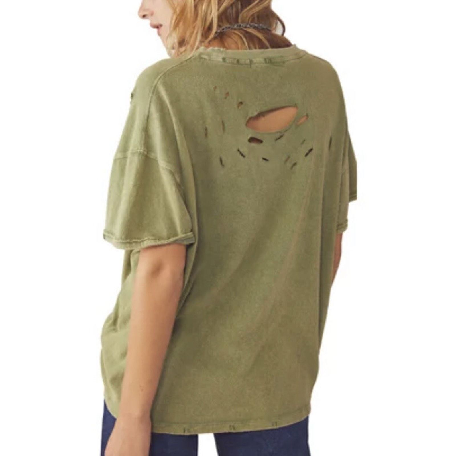 Free People Free People Rubi T-shirt Y2K oversized XS FP2836748 Size XS / US 0-2 / IT 36-38 - 2 Thumbnail