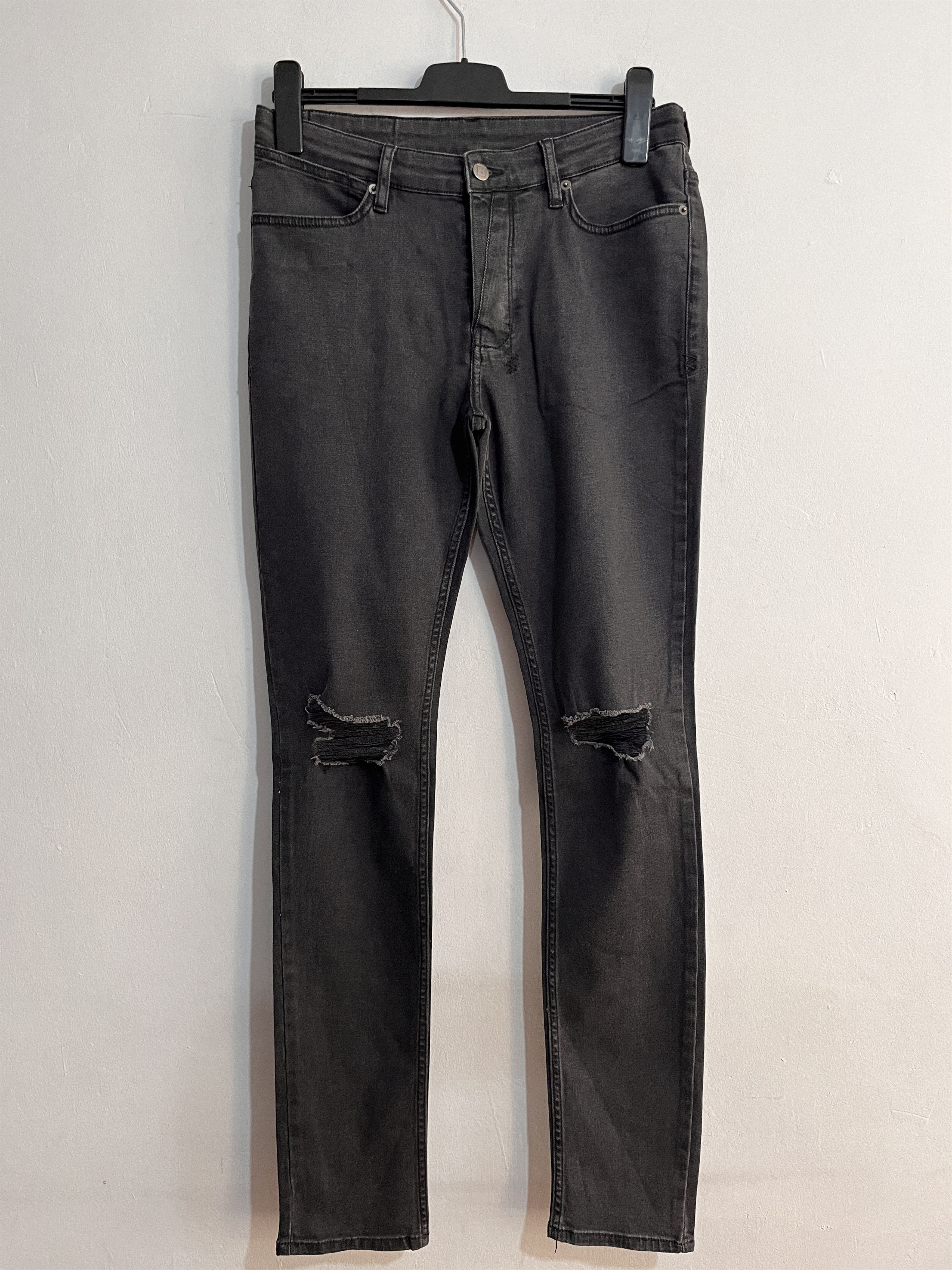 Ksubi van winkle trashed dusted black jeans Size US 32 / EU 48 - 5 Thumbnail