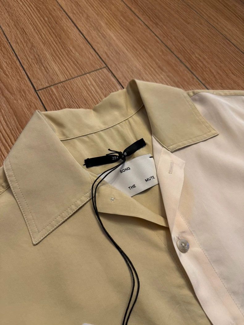 Song For The Mute Song For The Mute light yellow patched pocket loose short- Size US M / EU 48-50 / 2 - 3 Thumbnail