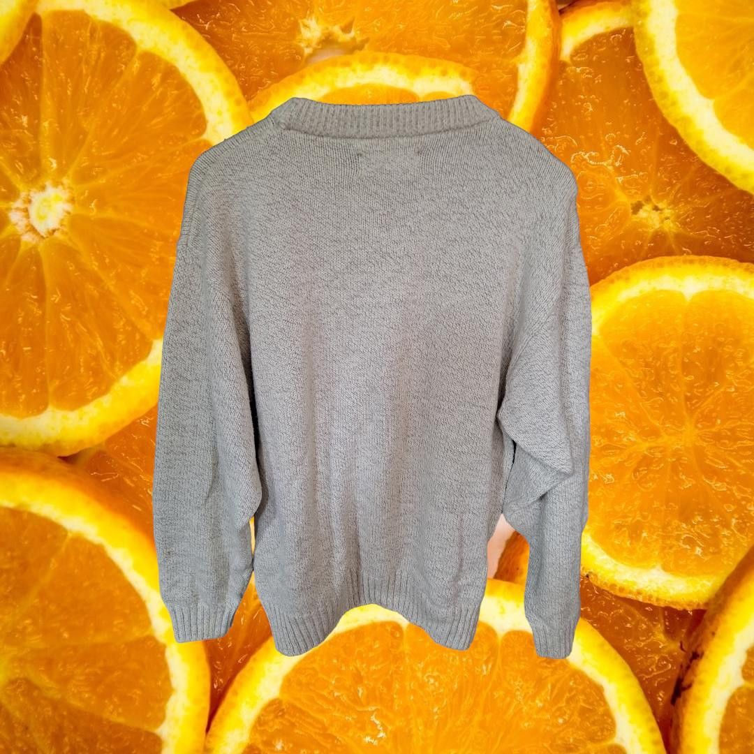 Eddie Bauer Eddie Bauer White Marled Crew Neck Sweater Size Medium Size US M / EU 48-50 / 2 - 3 Thumbnail