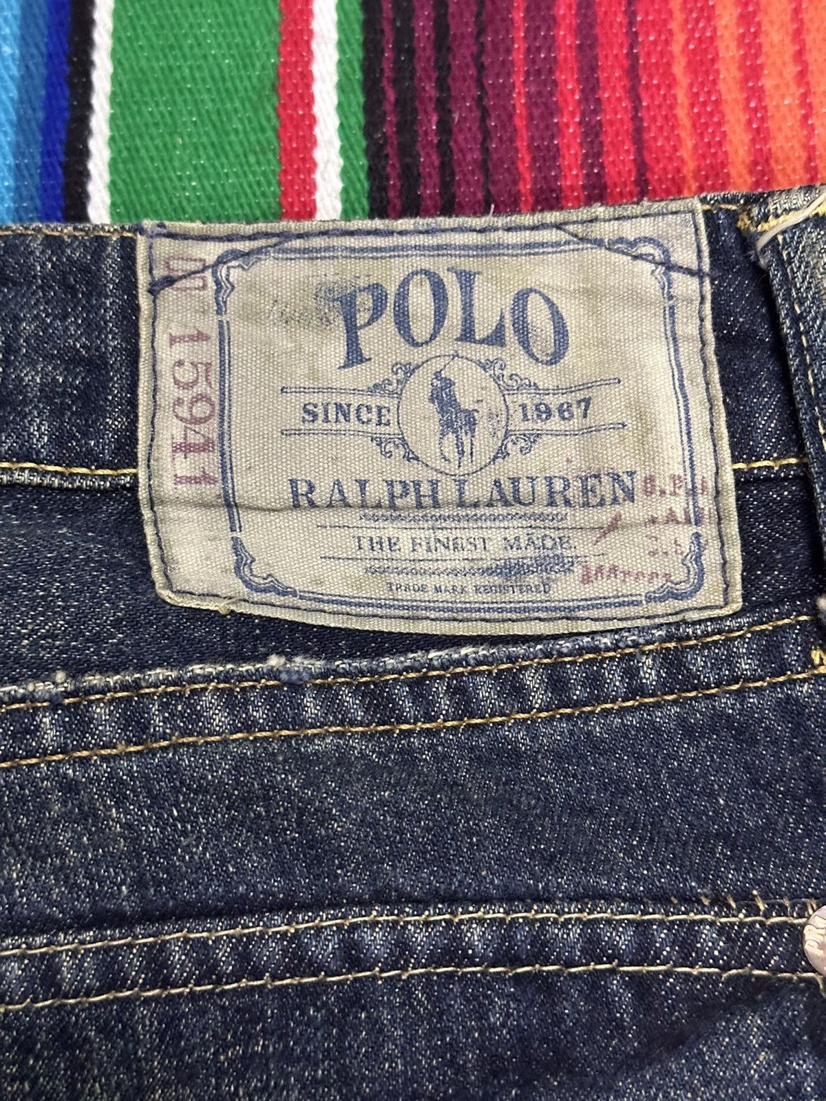 Polo Ralph Lauren 90s Style🎌 Vintage Polo Ralph Lauren 💥 Size US 36 / EU 52 - 4 Thumbnail