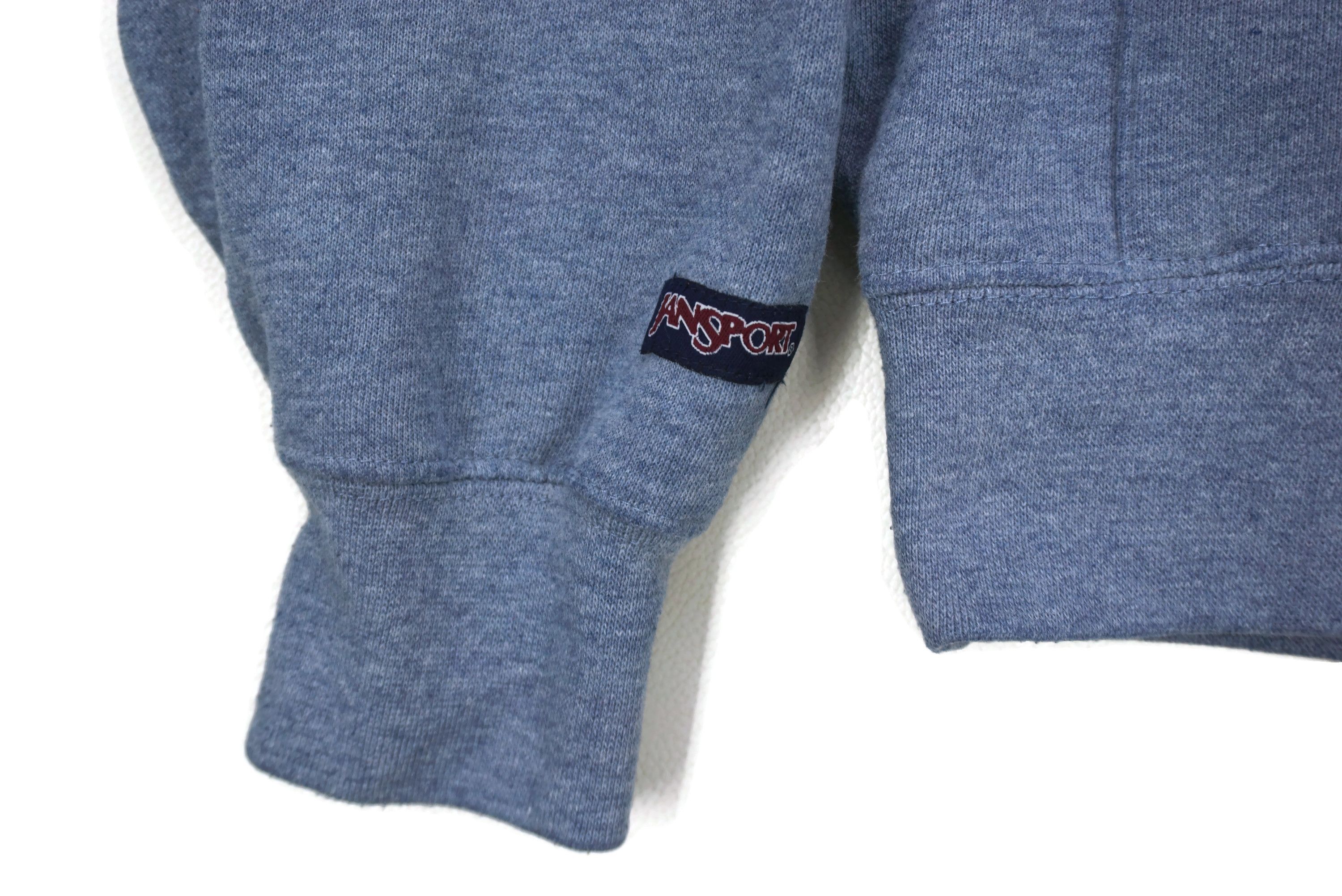 Jansport Vintage Jansport Hoodie Blank Sweatshirt Pullover Size M Size US M / EU 48-50 / 2 - 5 Thumbnail