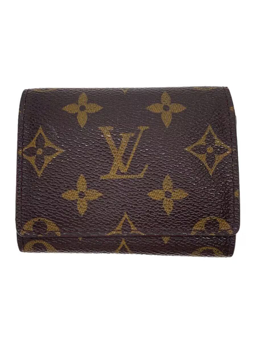 Louis Vuitton Louis Vuitton Monogram Canvas Envelope Carte de Visite Brown Size ONE SIZE - 1 Thumbnail