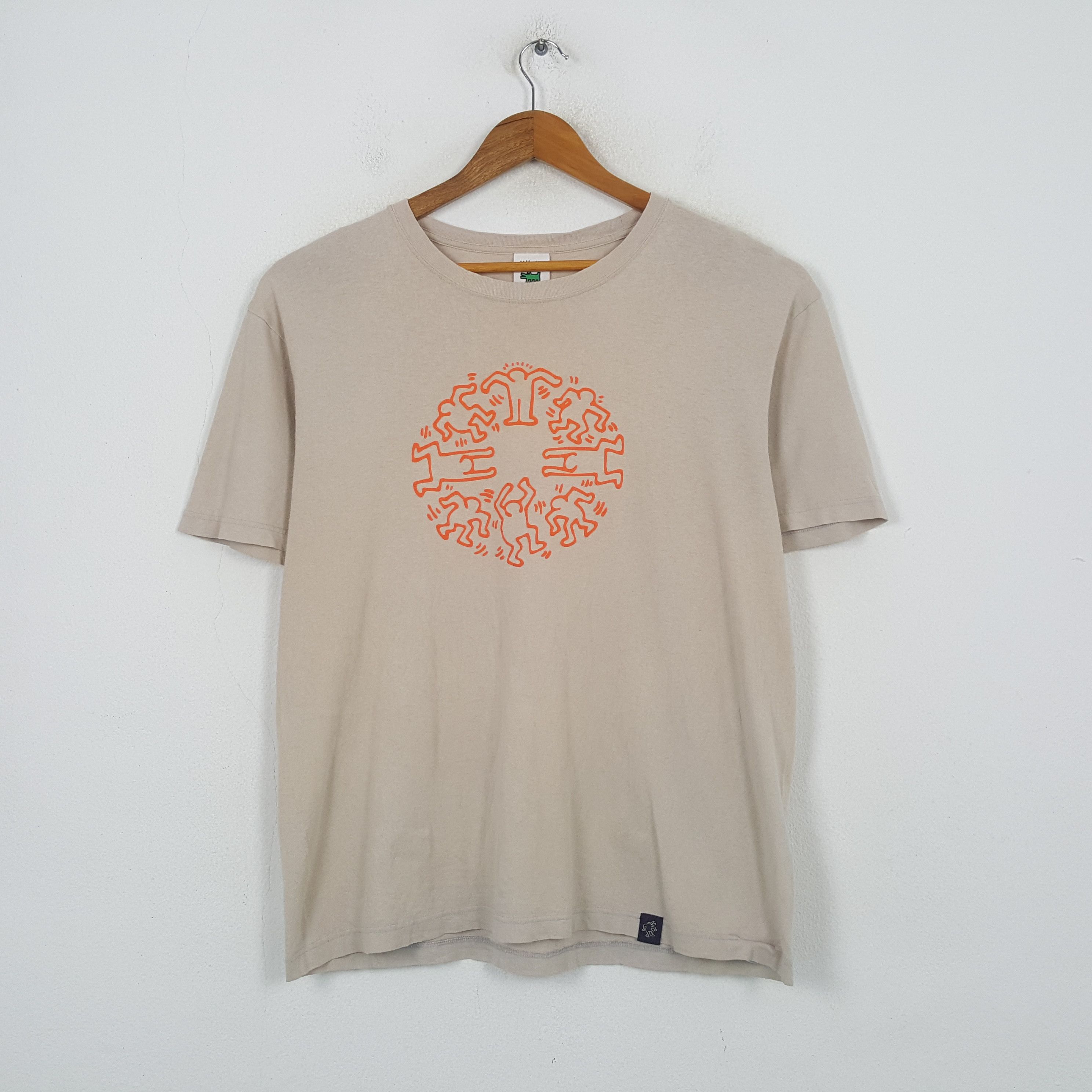 Keith Haring Vintage Keith Haring American Pop Art Artist T-shirt RR30 Size US XL / EU 56 / 4 - 1 Thumbnail