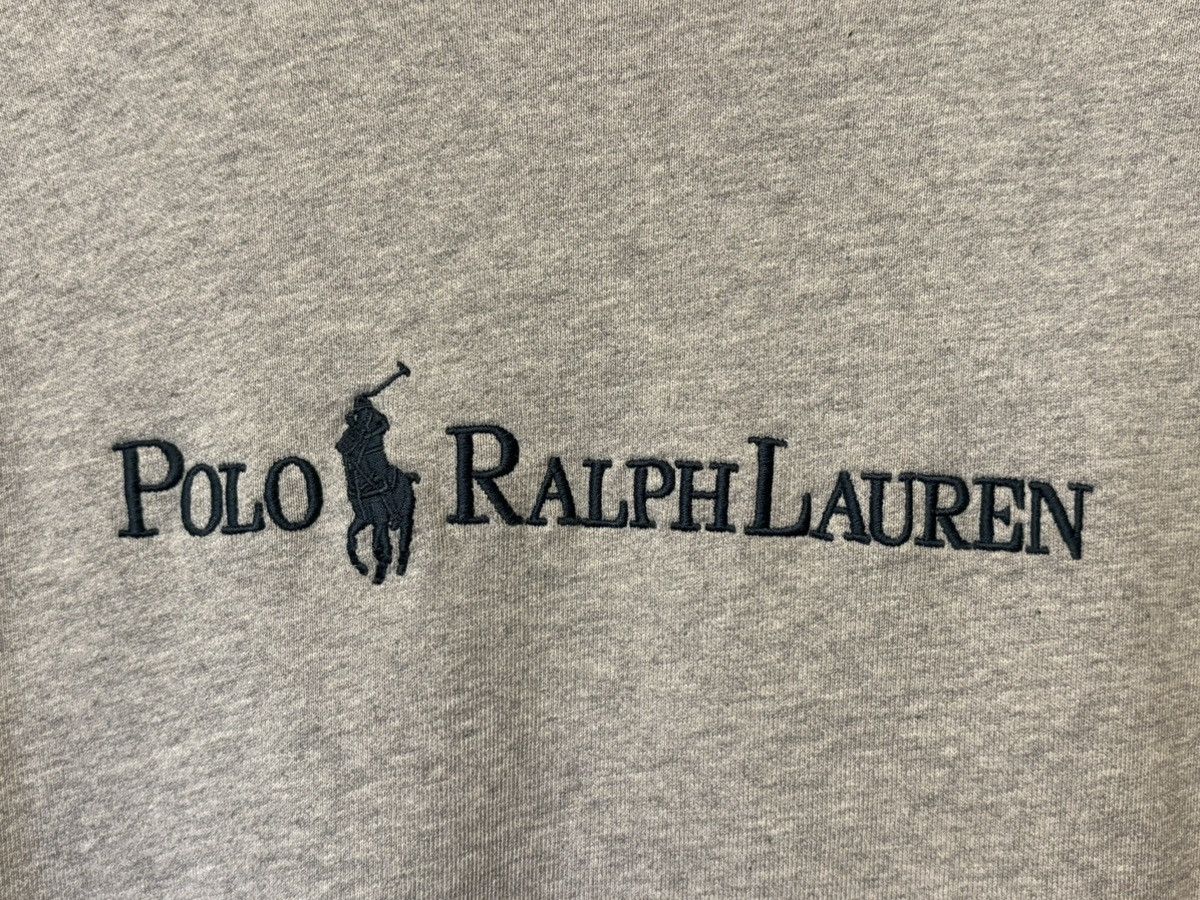 Polo Ralph Lauren Polo Ralph Lauren Logo Loopback Fleece Sweatshirt Size US M / EU 48-50 / 2 - 2 Thumbnail