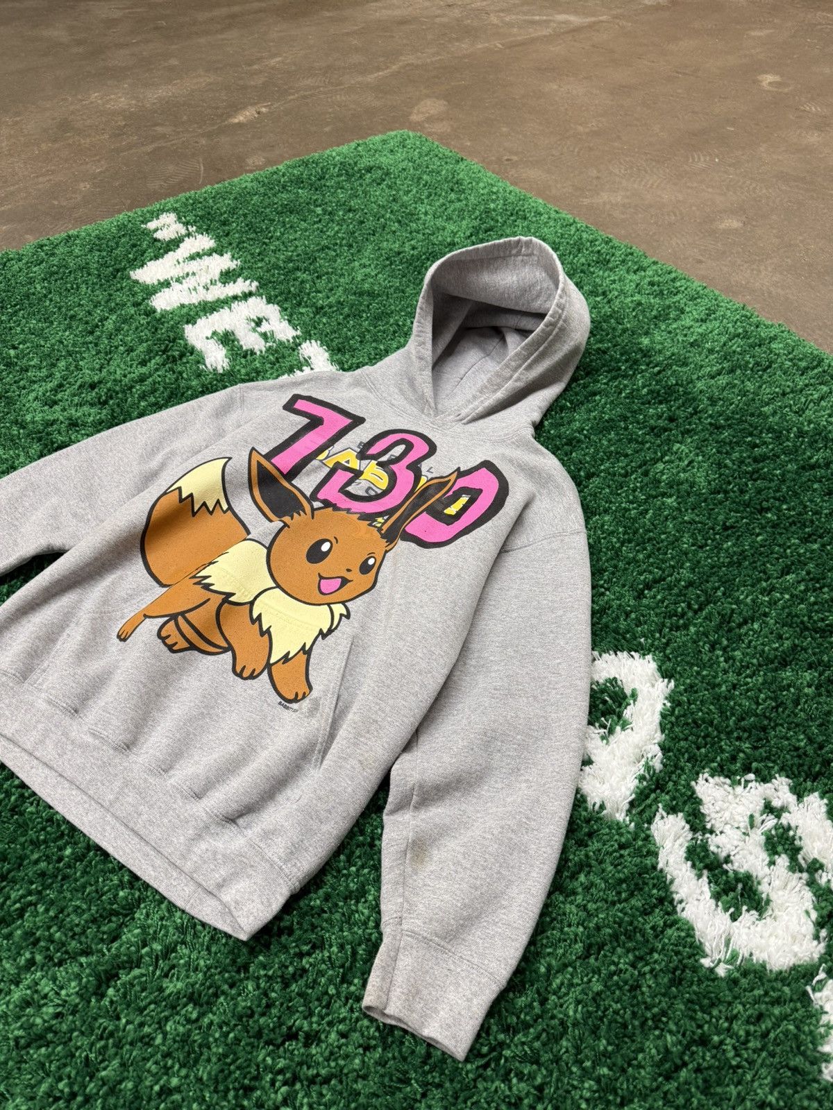 Asspizza Asspizza 730 Puff Print Eve Hoodie Grey Small Size US S / EU 44-46 / 1 - 2 Thumbnail