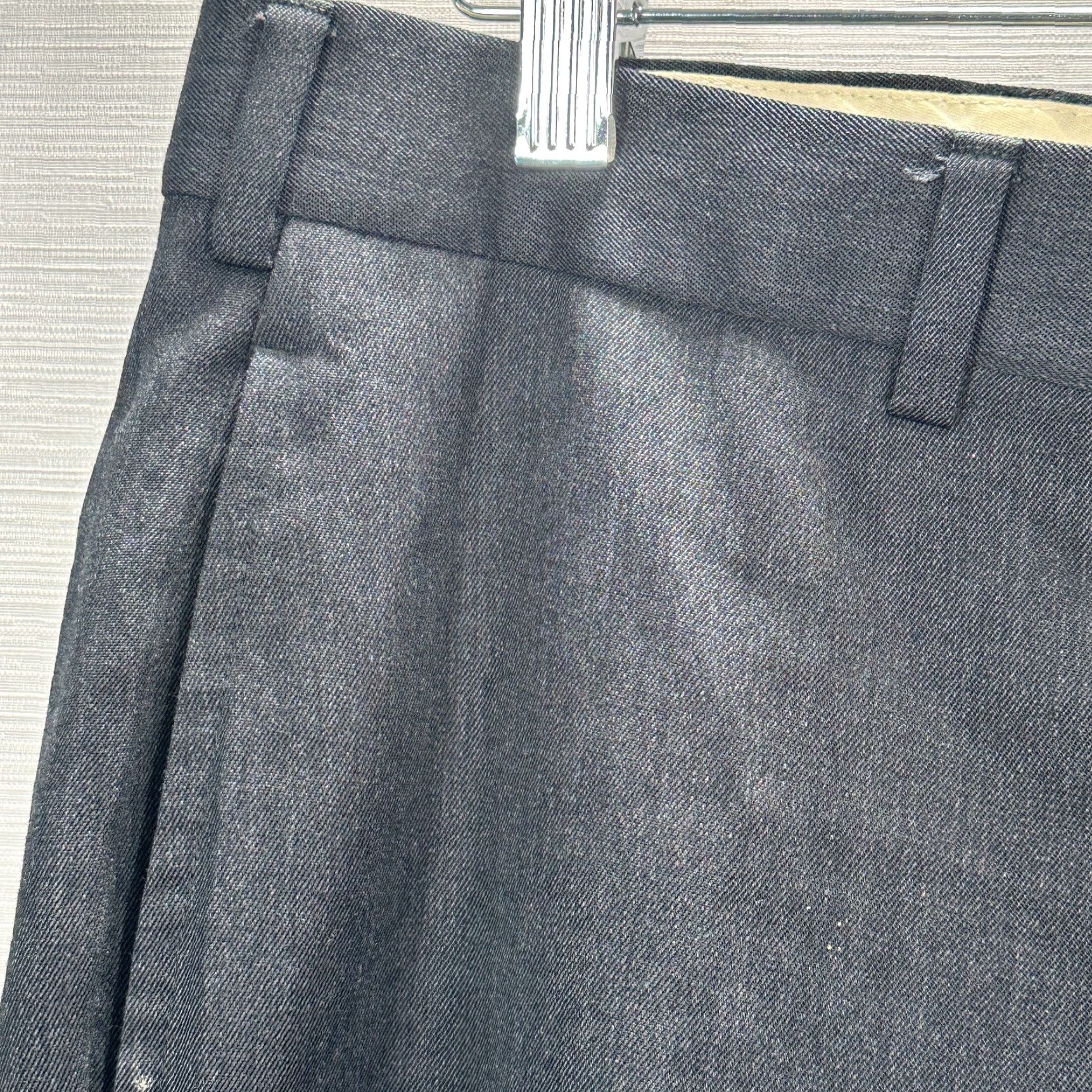 Brooks Brothers Brooks Brothers Madison Dress Pants Men 36 Gray Wool Flat Front Straight Pockets Slim? (remove what?) Size US 36 / EU 52 - 3 Thumbnail