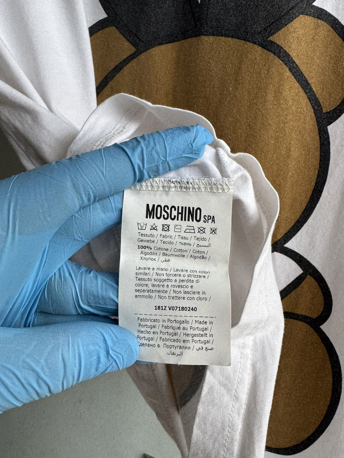 Moschino Moscino X Play Boy Teddy Tshirt Size US M / EU 48-50 / 2 - 11 Thumbnail