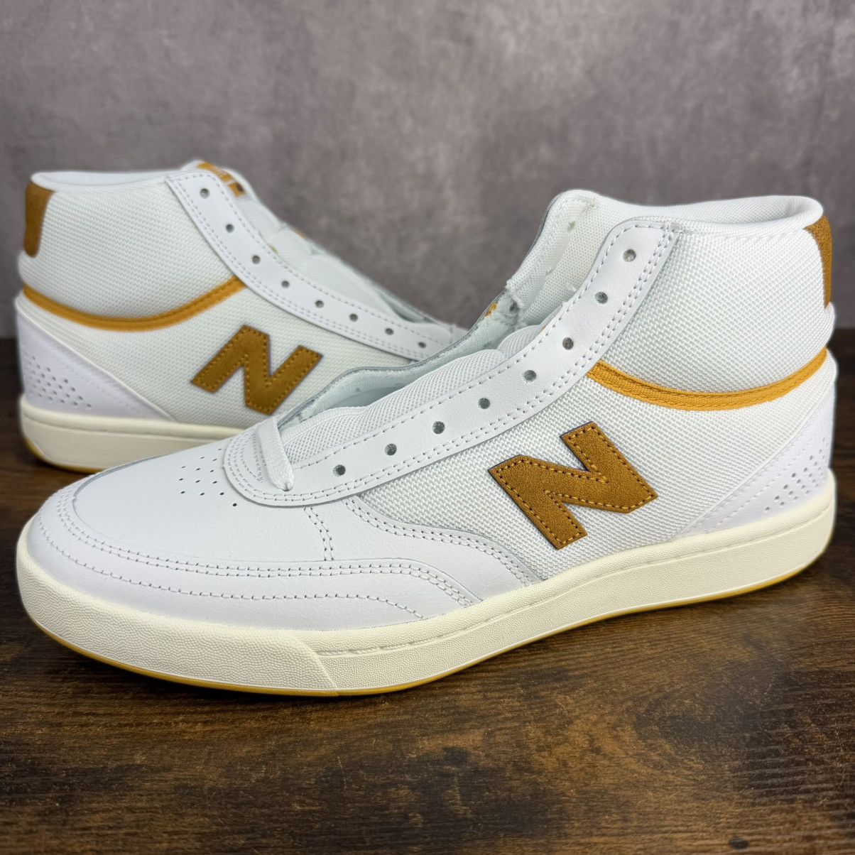 New Balance New Balance Numeric 440 High White Yellow Size 9 NM440HJR OG Size US 9 / EU 42 - 2 Thumbnail