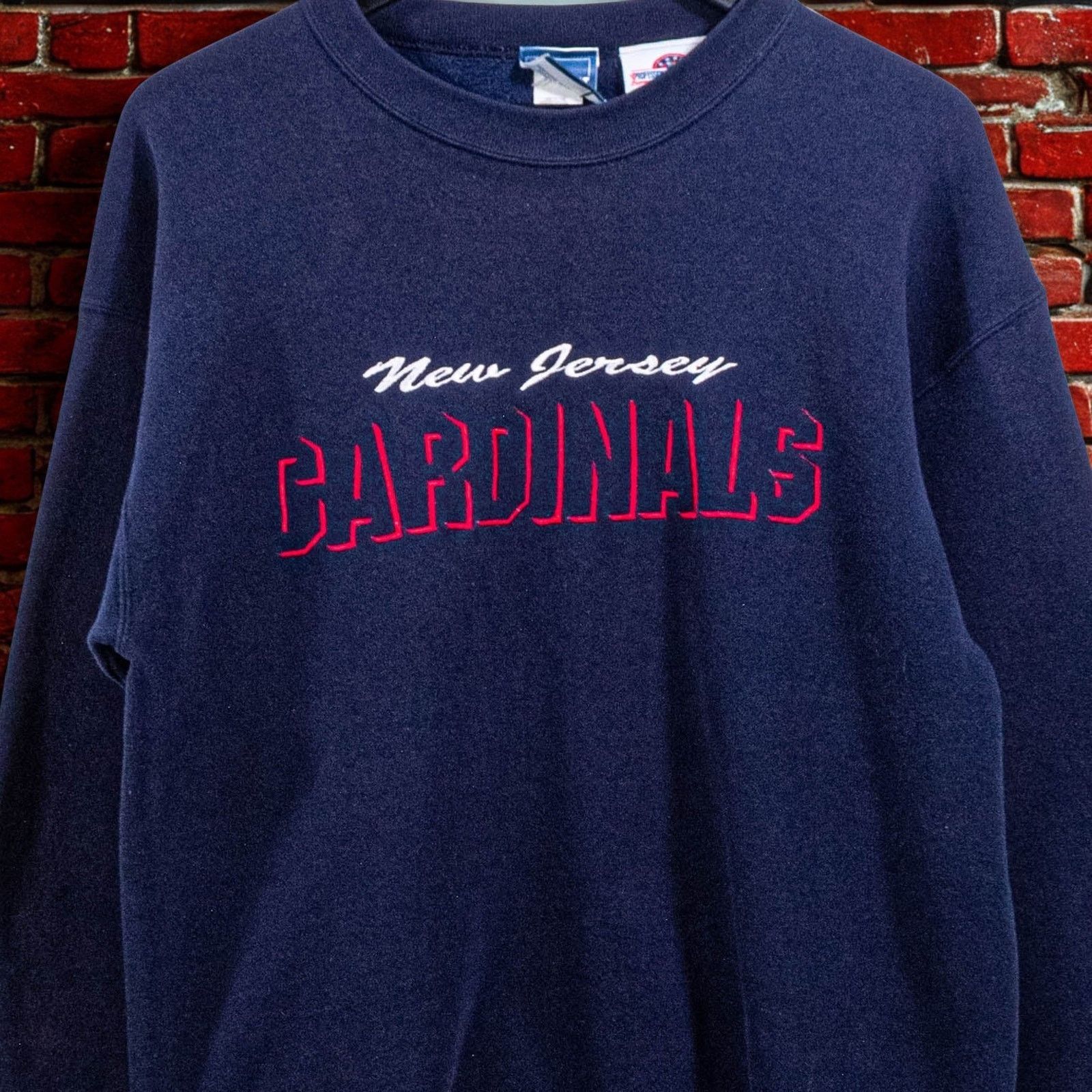 Other New Jersey Cardinals Crewneck Sweatshirt USA Made 90s Large Size US L / EU 52-54 / 3 - 3 Thumbnail