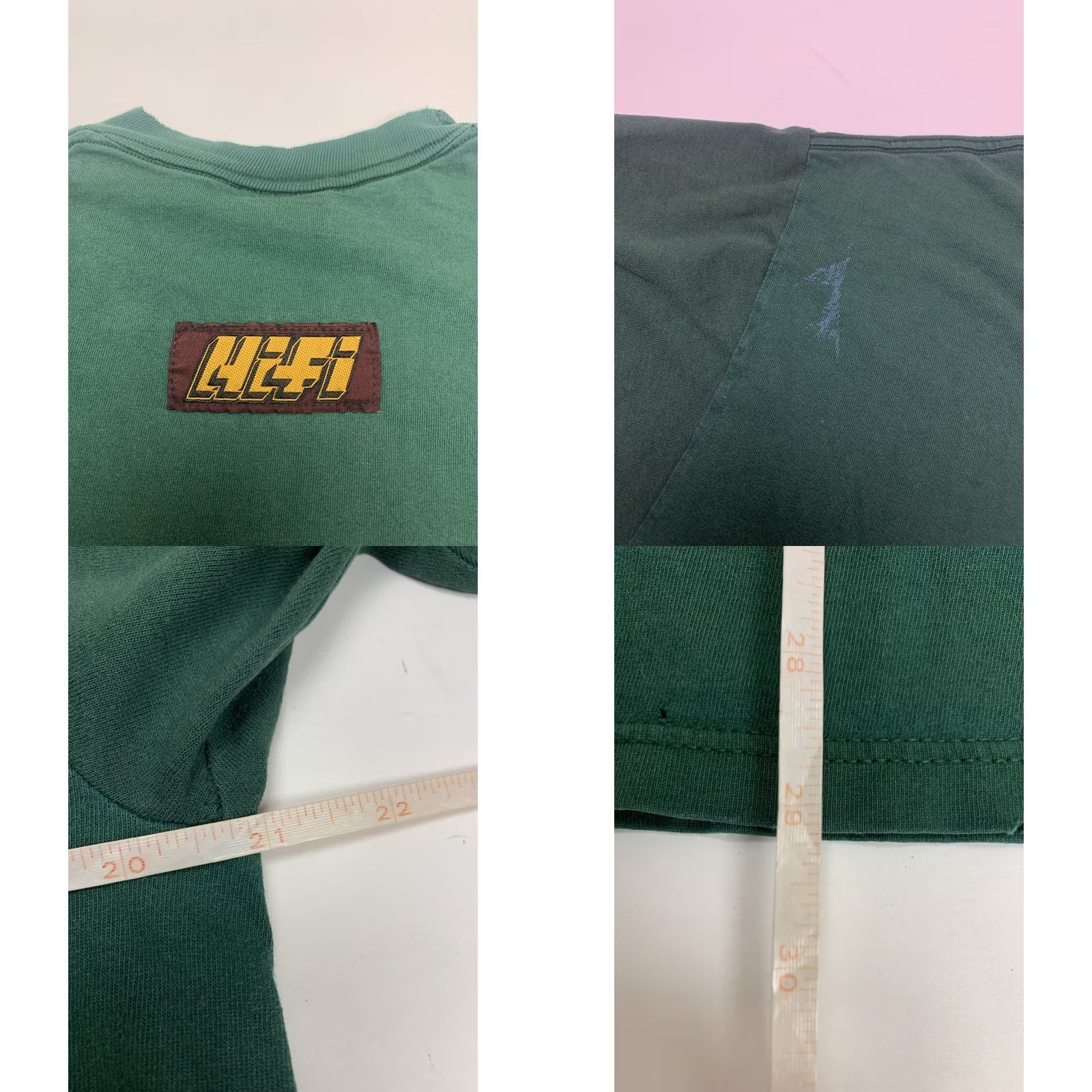 Vintage VINTAGE Hi-Fi Elvis Presley Memorial Shirt Adult Large Green USA World Domination Size ONE SIZE - 10 Thumbnail