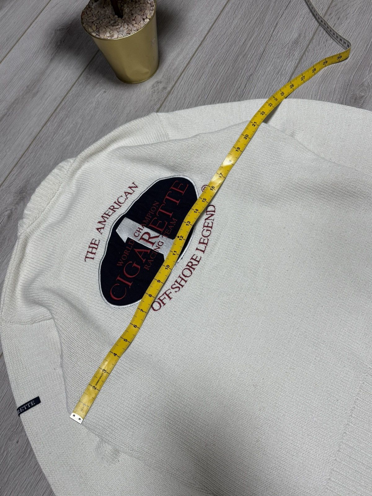 Vintage Offshore cigarette world champion team 1 The American Size US S / EU 44-46 / 1 - 11 Thumbnail