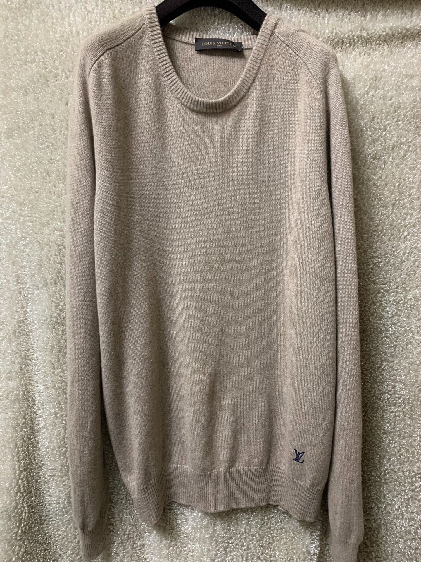 Louis Vuitton Louis Vuitton Men's Cashmere Sweater XXL Size US XXL / EU 58 / 5 - 1 Thumbnail