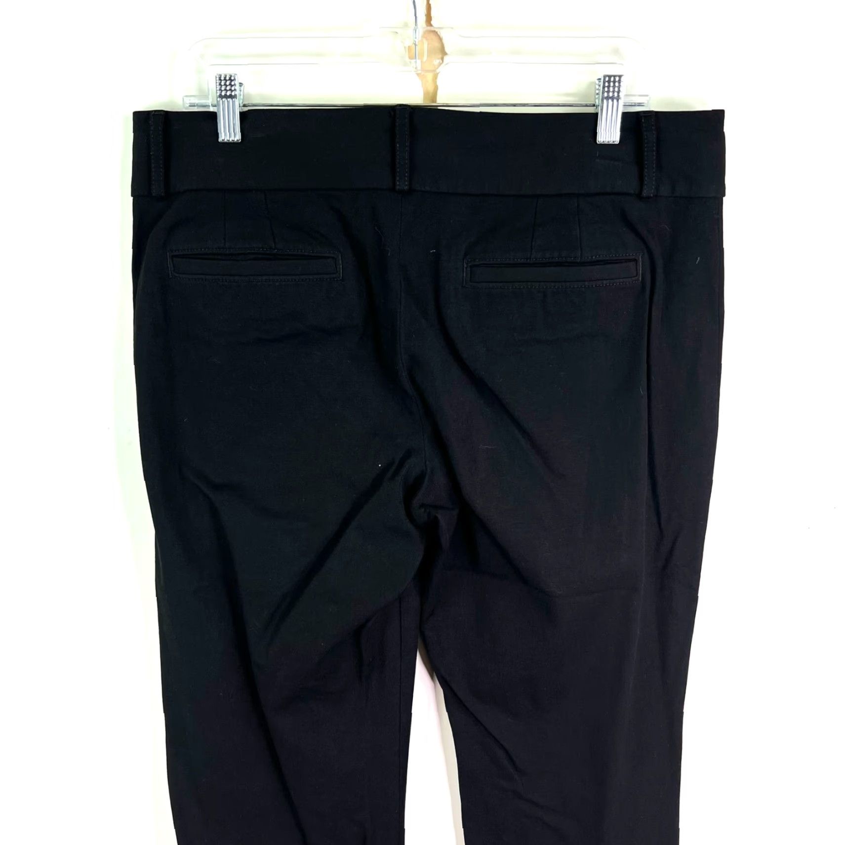 Banana Republic Banana Republic Sloan Dress Pants Women Size 12 Black 36x32 Straight Leg Womens Size 34" / US 12 / IT 48 - 5 Thumbnail