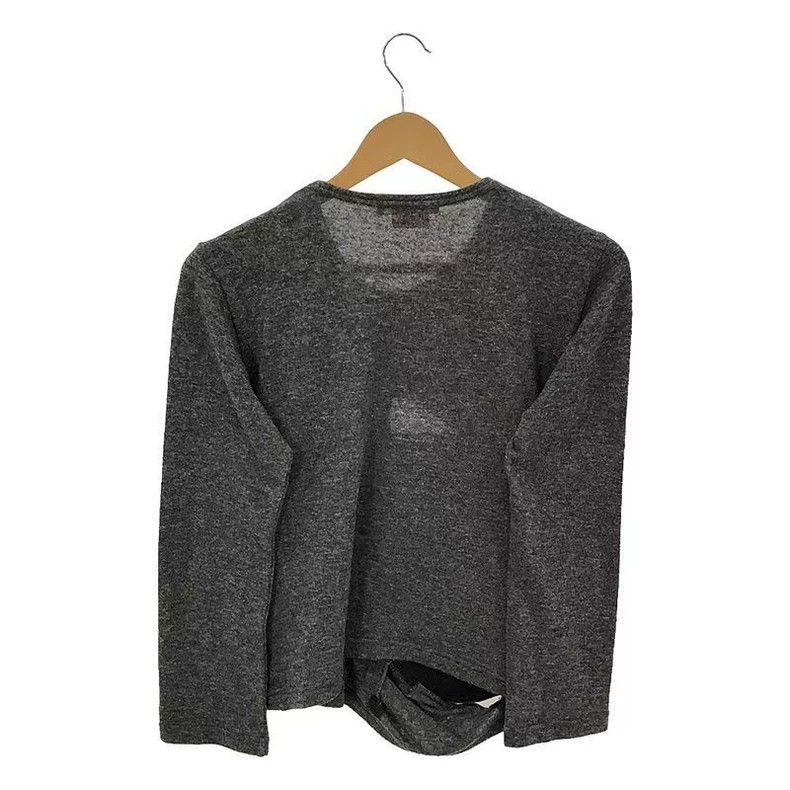 Comme des Garcons Comme Des Garcons Long Sleeve Sweater with Grey Rose Stand Size XS / US 0-2 / IT 36-38 - 2 Thumbnail