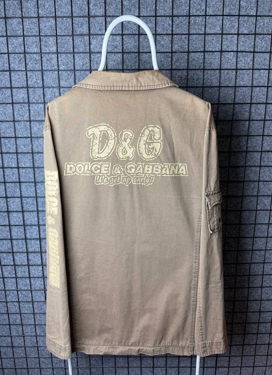 Dolce & Gabbana Dolce Gabban Milittary Jacket Vintage Size US XL / EU 56 / 4 - 1 Thumbnail