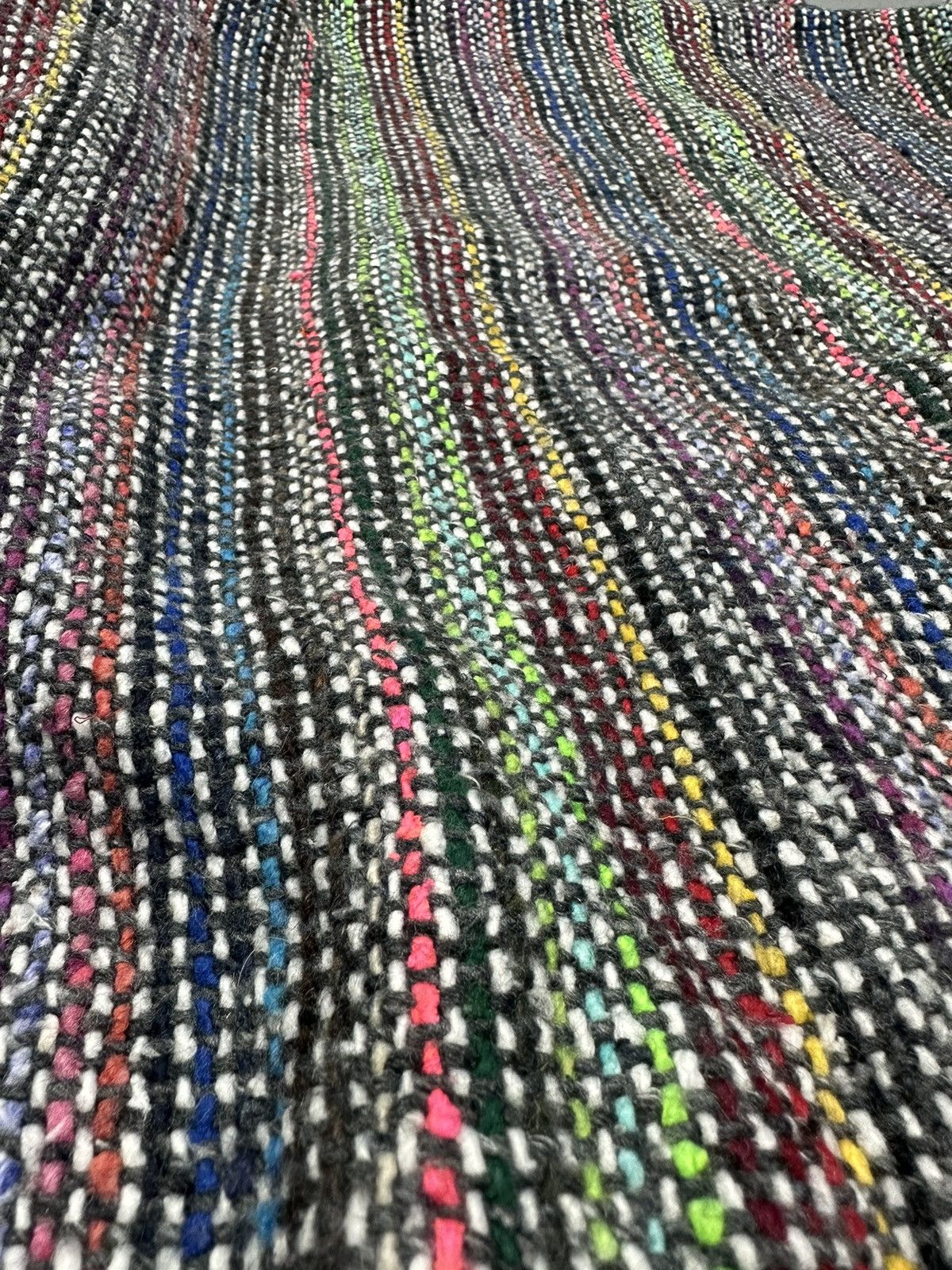 If Six Was Nine Vintage Artesanias Multi Colour Anorak Hooded Knitwear Size US XL / EU 56 / 4 - 9 Thumbnail