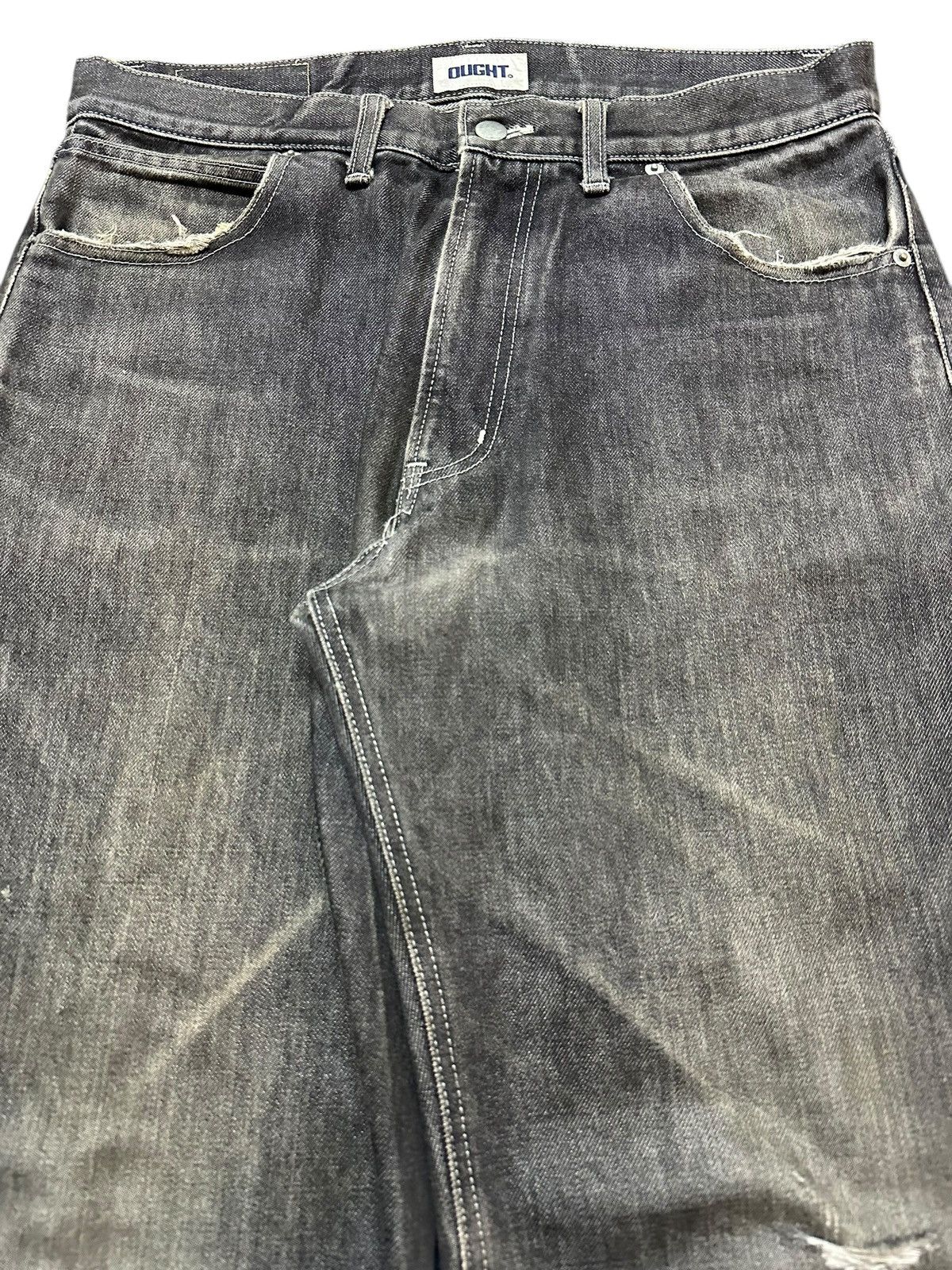 Japanese Brand Vintage Japanese Brand Faded Wash Hip Hop Baggy Style Jeans Size US 32 / EU 48 - 4 Thumbnail