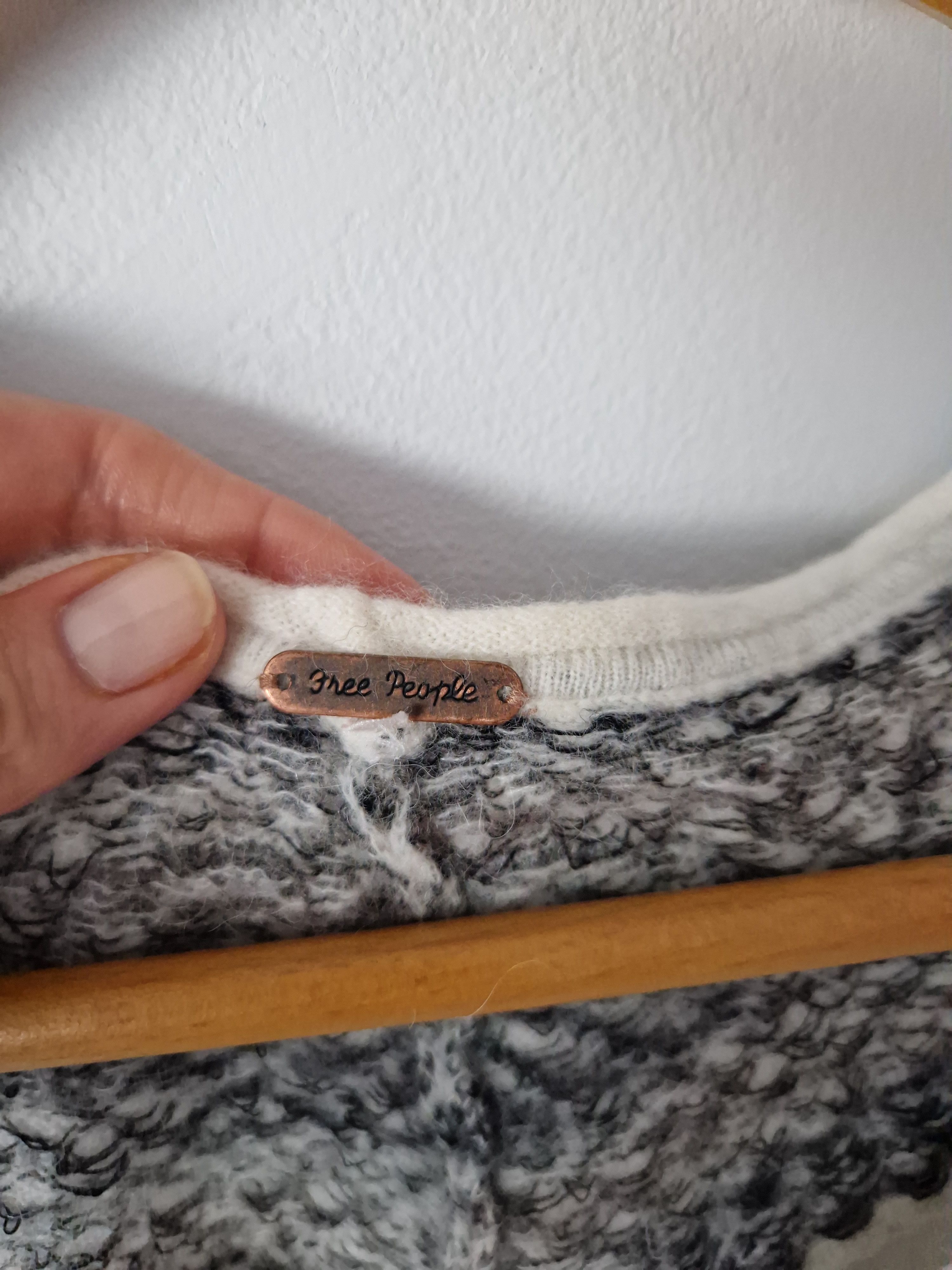 Free People tree people wool alpaca sweater Size S / US 4 / IT 40 - 2 Thumbnail