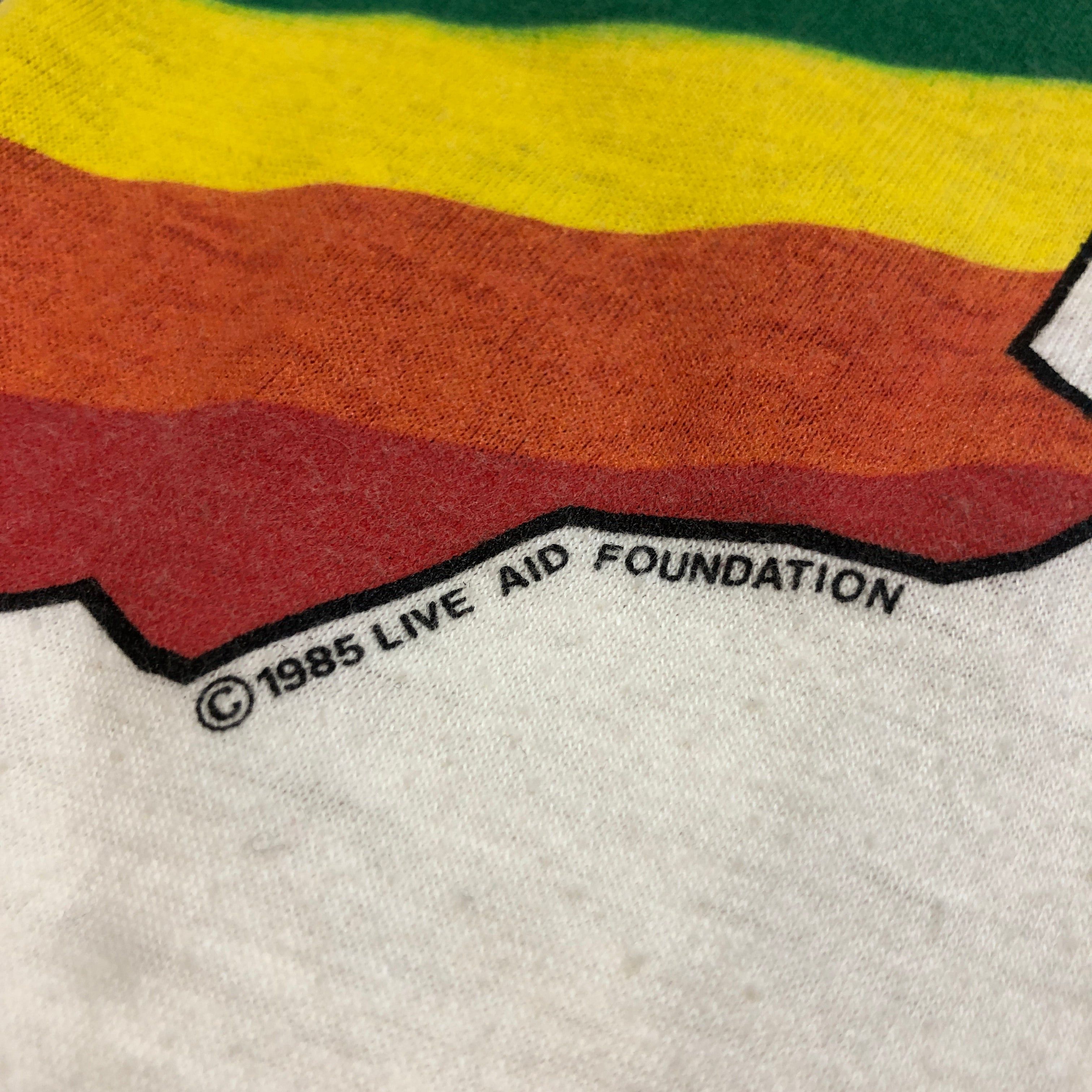 Other 1985 Live Aid Music Festival "This Shirt Saves Lives" Made In USA Screen Stars Single Stitch T-Shirt Size Small Size US S / EU 44-46 / 1 - 3 Thumbnail