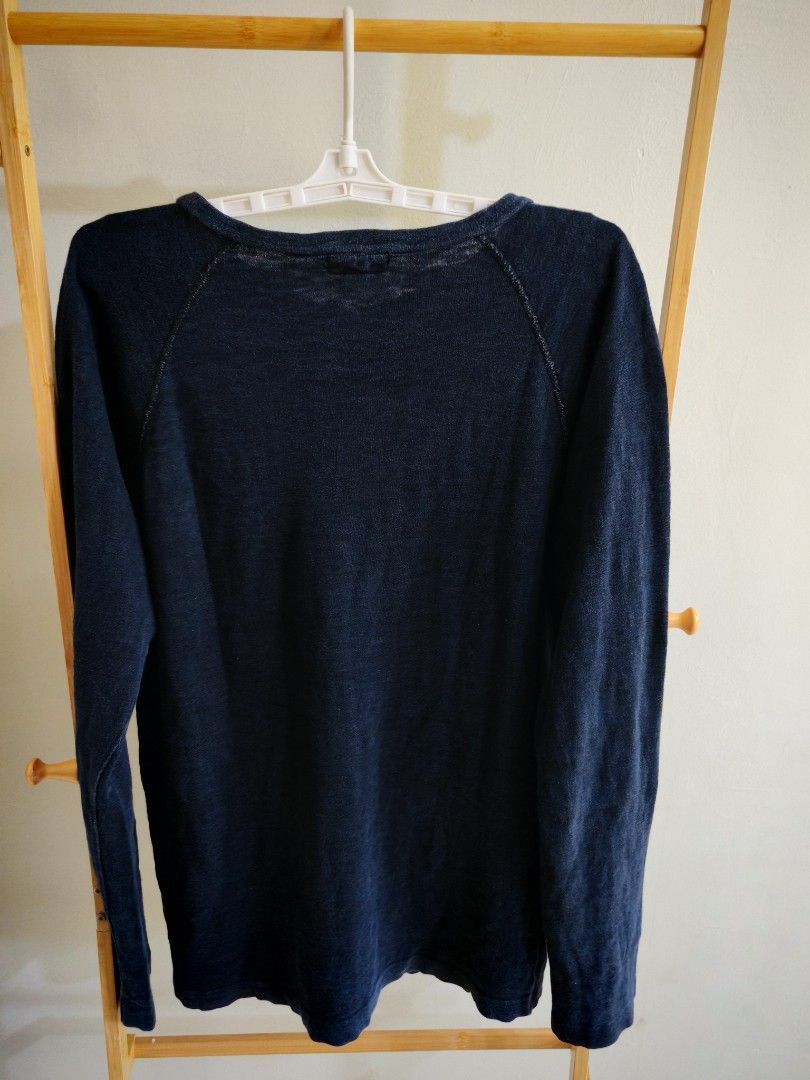 45rpm 45rpm Indigo-Dyed Long Sleeve Shirt Made in Japan Size US L / EU 52-54 / 3 - 4 Thumbnail