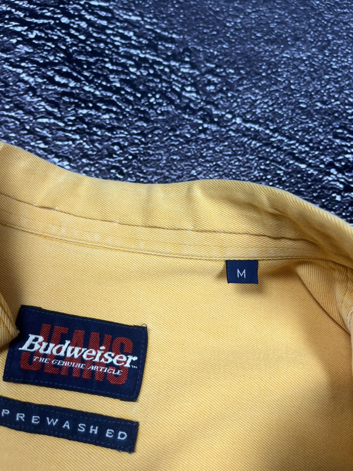 Vintage Vintage Budweiser Avant-garde Yellow jacket Size M Size M / US 6-8 / IT 42-44 - 14 Thumbnail