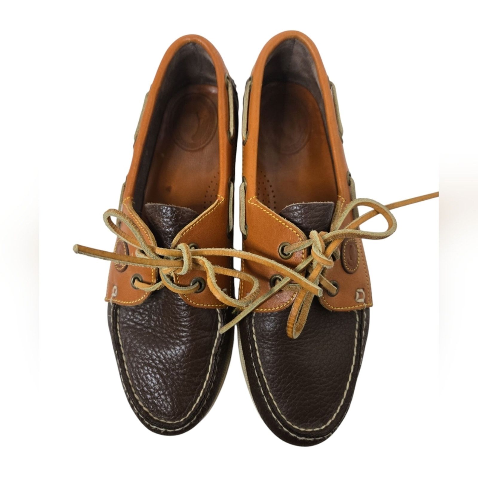 Dooney & Bourke Dooney And Bourke Womens Boat Shoe Size 38 Brown Size US 5.5 / EU 38 - 3 Thumbnail