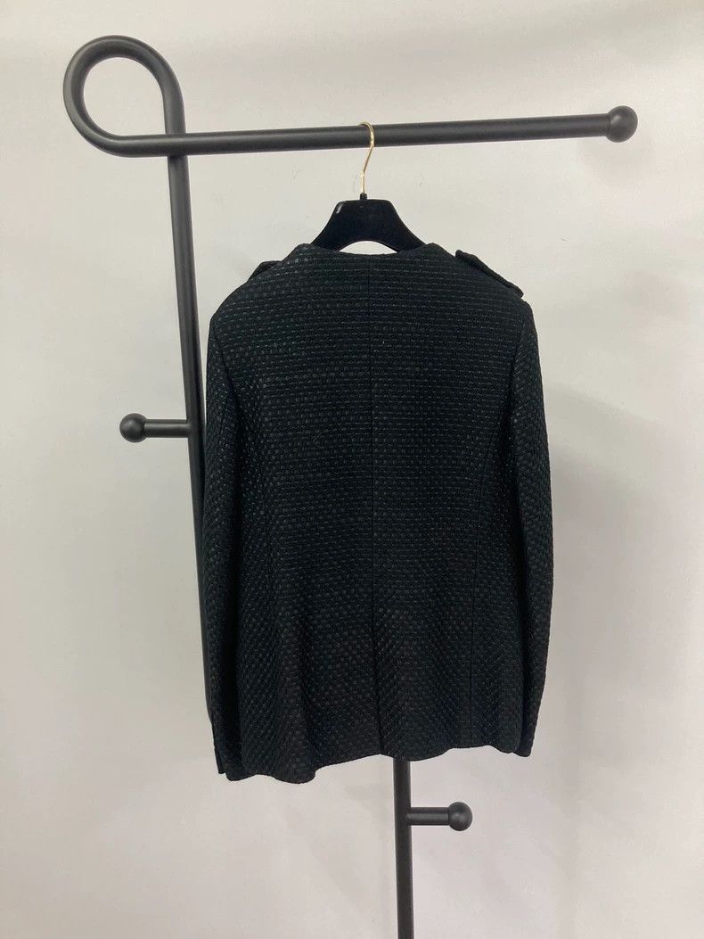Chanel Chanel Black braided coat Size XS / US 0-2 / IT 36-38 - 4 Thumbnail