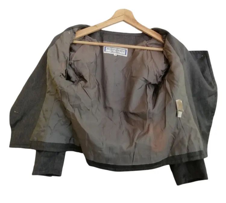 Yves Saint Laurent Yves Saint Laurent Diffusions Femmes Double Breasted Jacket Size S / US 4 / IT 40 - 11 Thumbnail
