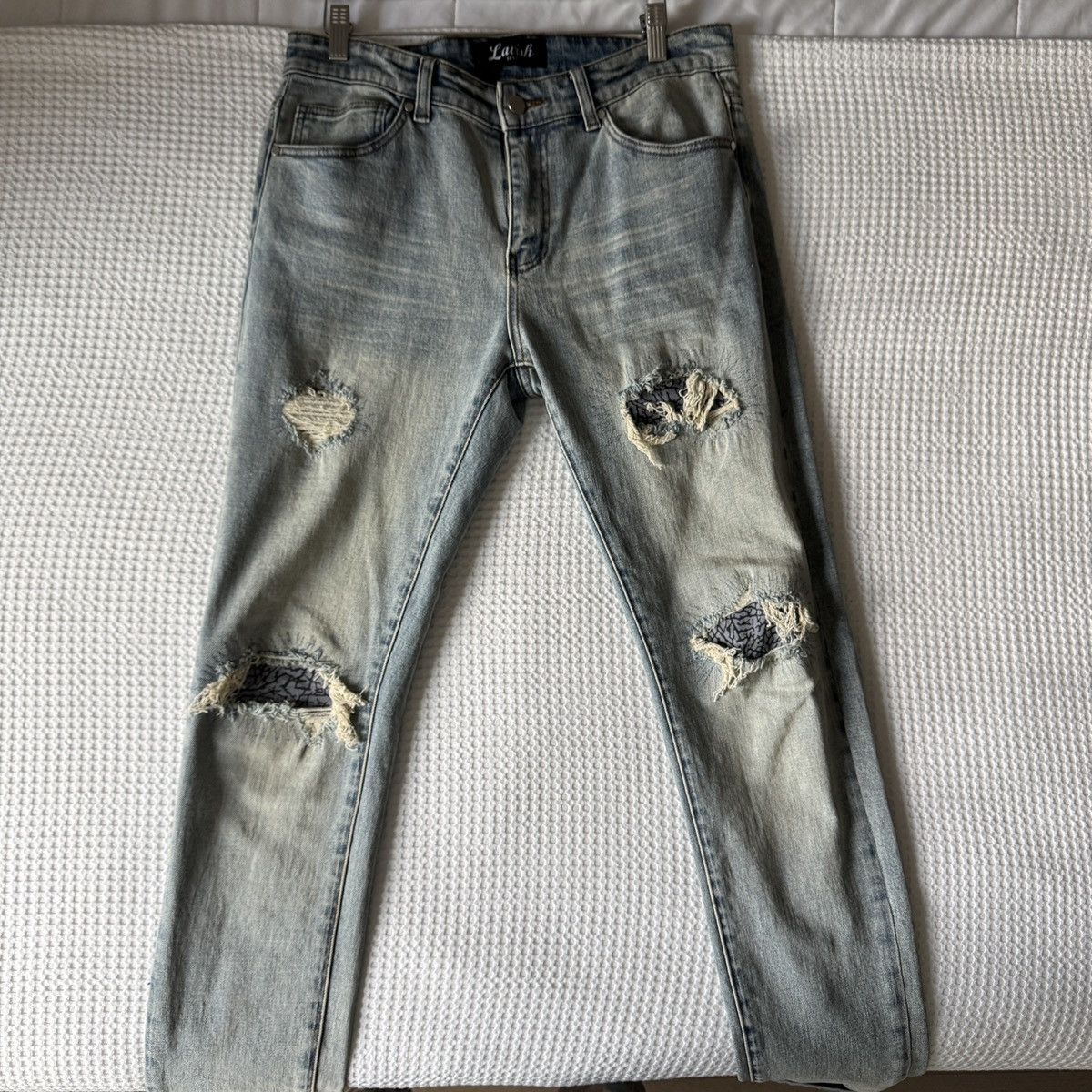 Other LavishNYC blue denim jeans Size US 32 / EU 48 - 3 Thumbnail