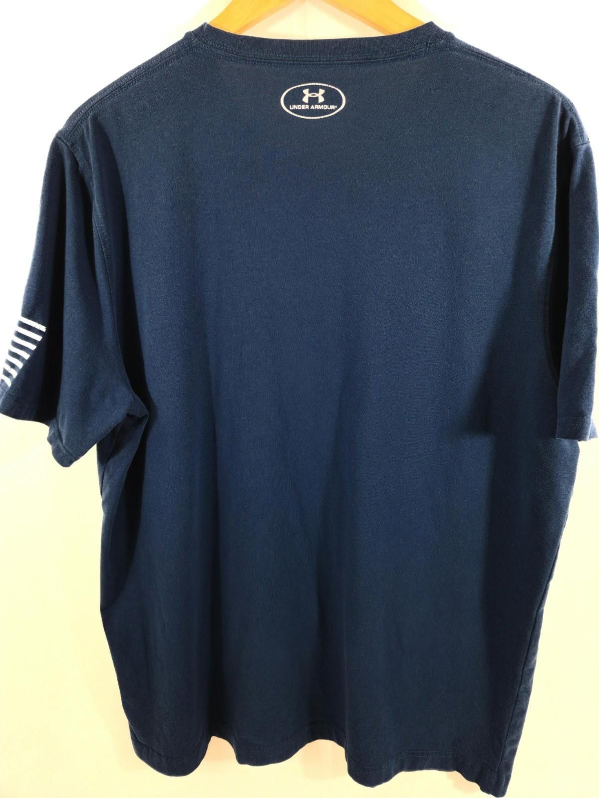 Under Armour Under Armour T-Shirt Men's Size Large EG Logo Stars Flag Size US L / EU 52-54 / 3 - 2 Thumbnail