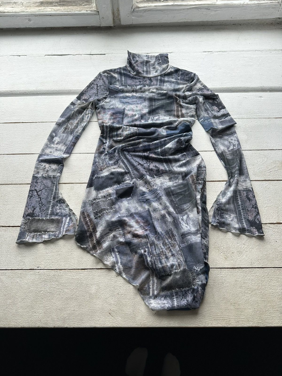 Other SAVE THE QUEEN STYLE 🚨 Jean Paul Gaultier Mesh Top dress Size M / US 6-8 / IT 42-44 - 1 Thumbnail