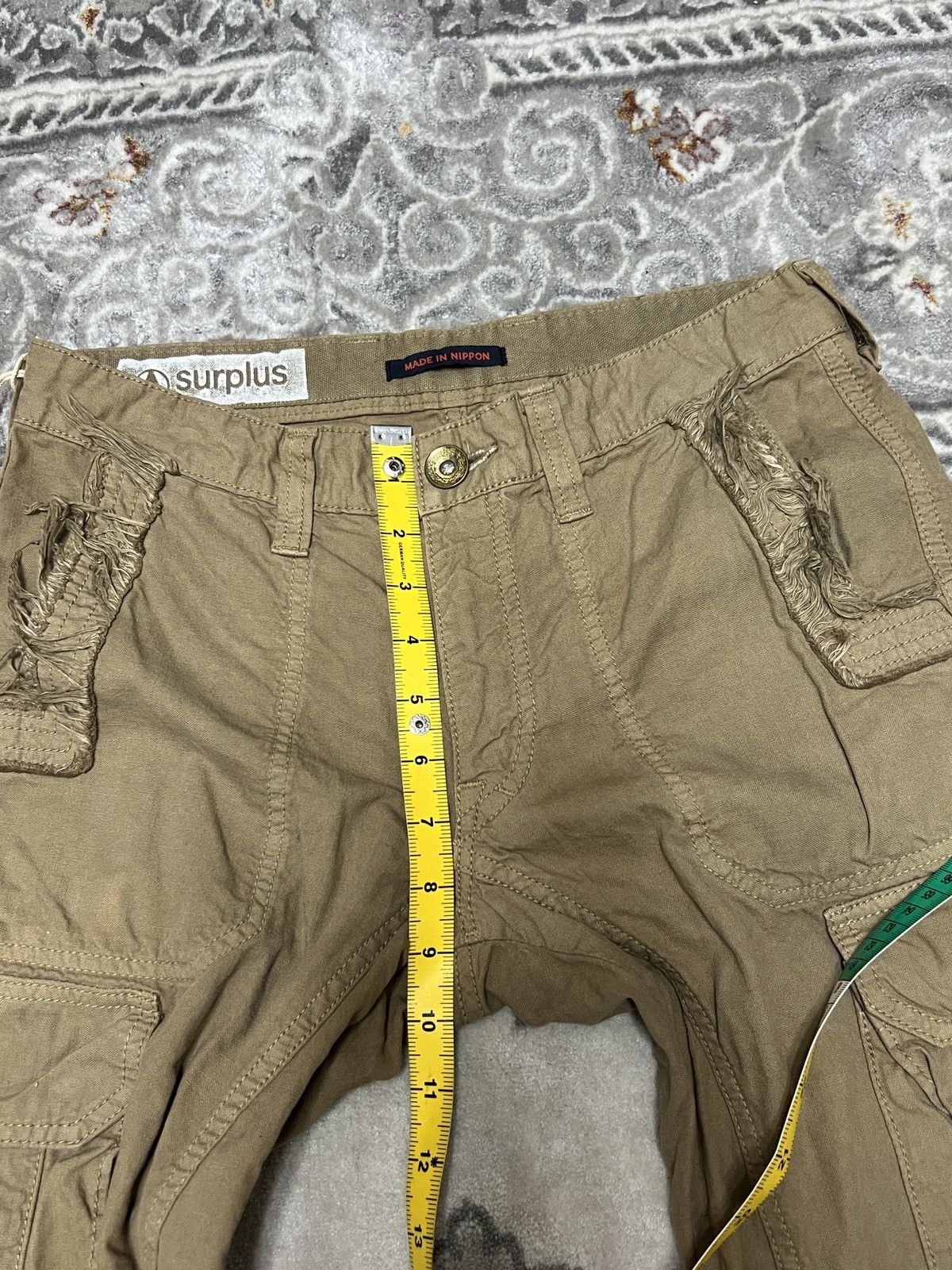 Designer × Japanese Brand SURPLUS JAPANESE BRAND CARGO MULTIPOCKECT PANTS Size US 30 / EU 46 - 21 Thumbnail